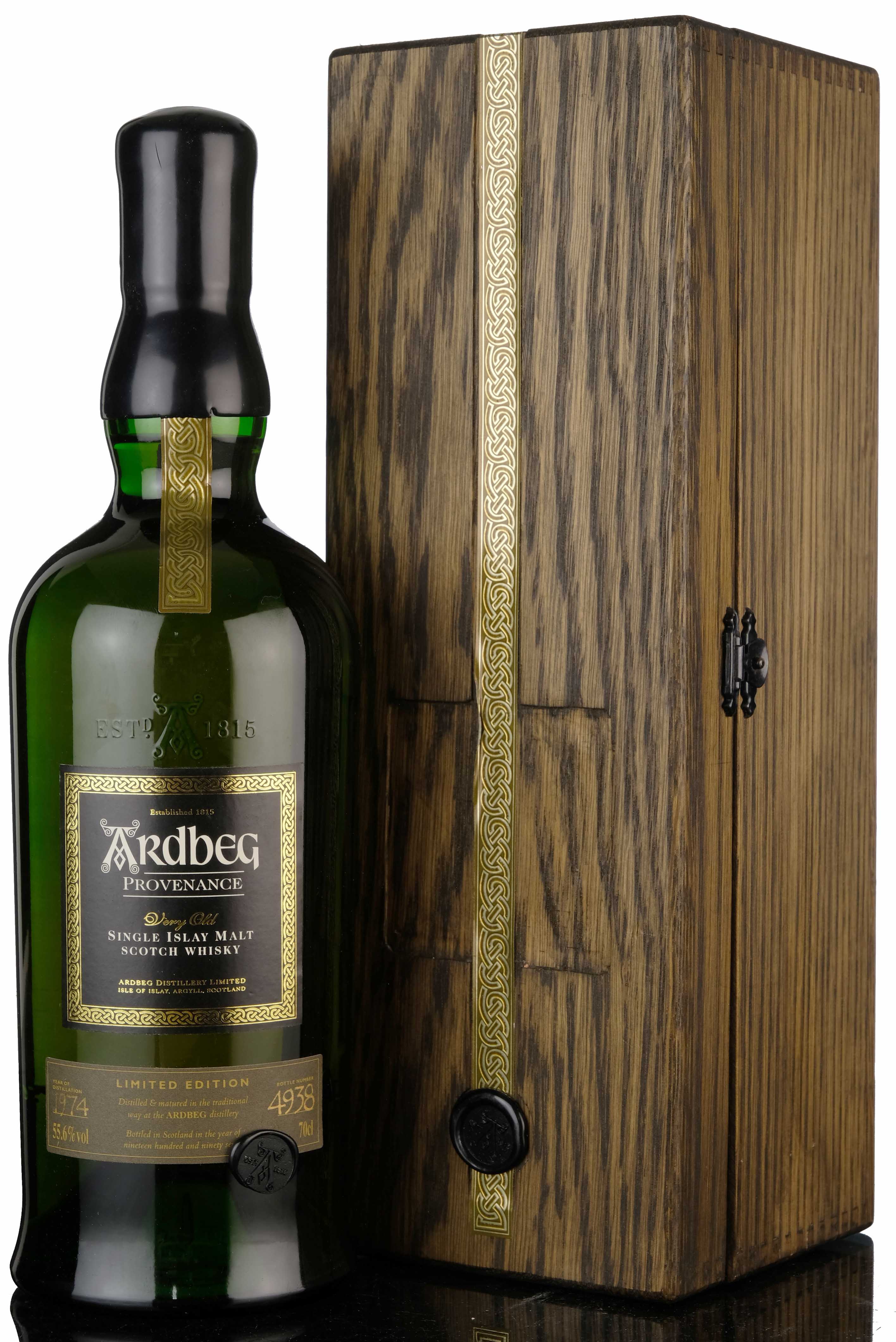 Ardbeg 1974 - Provenance 1st Edition - 55.6%