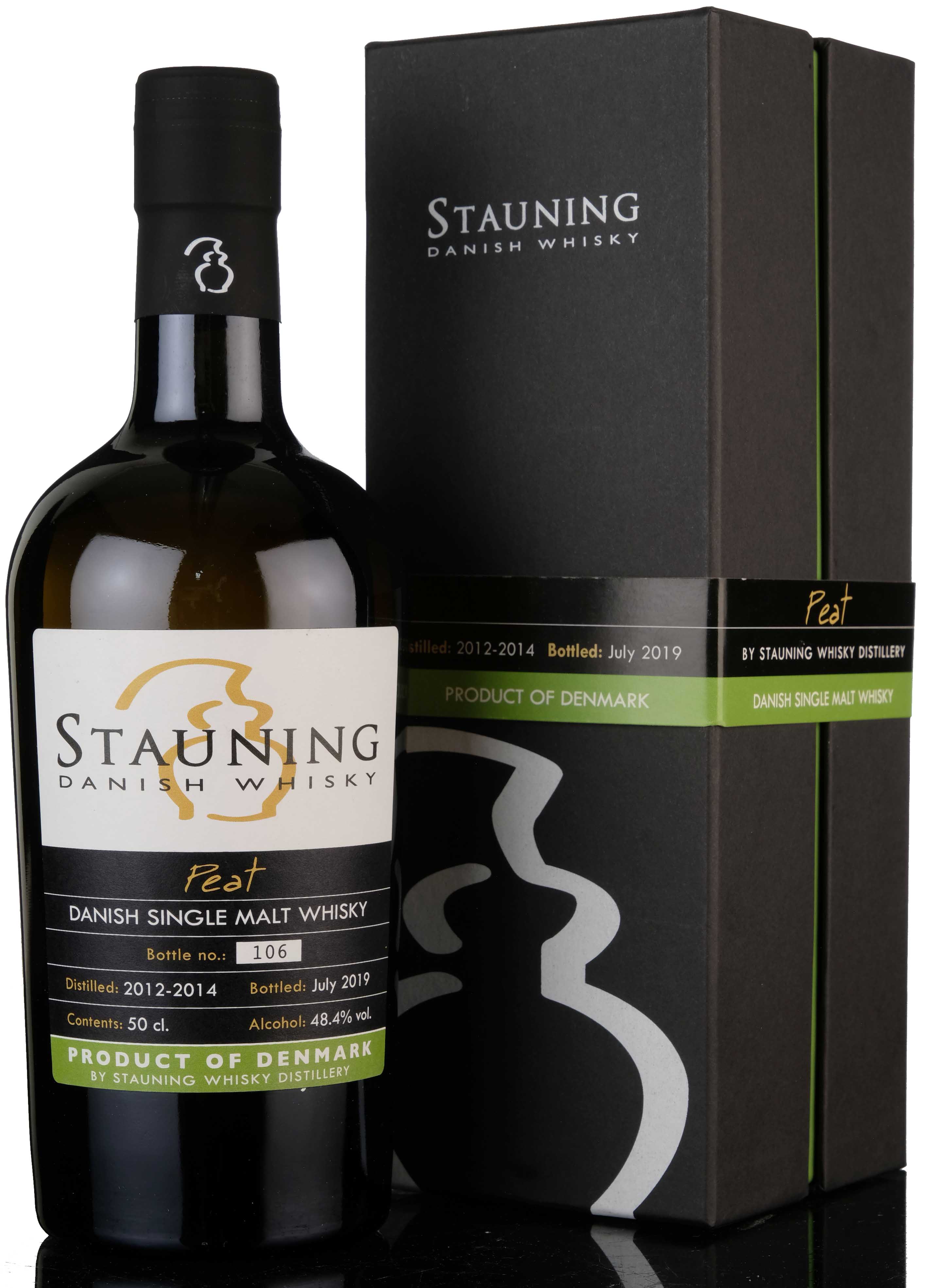 Stauning 201220142019 Peat Danish Whisky