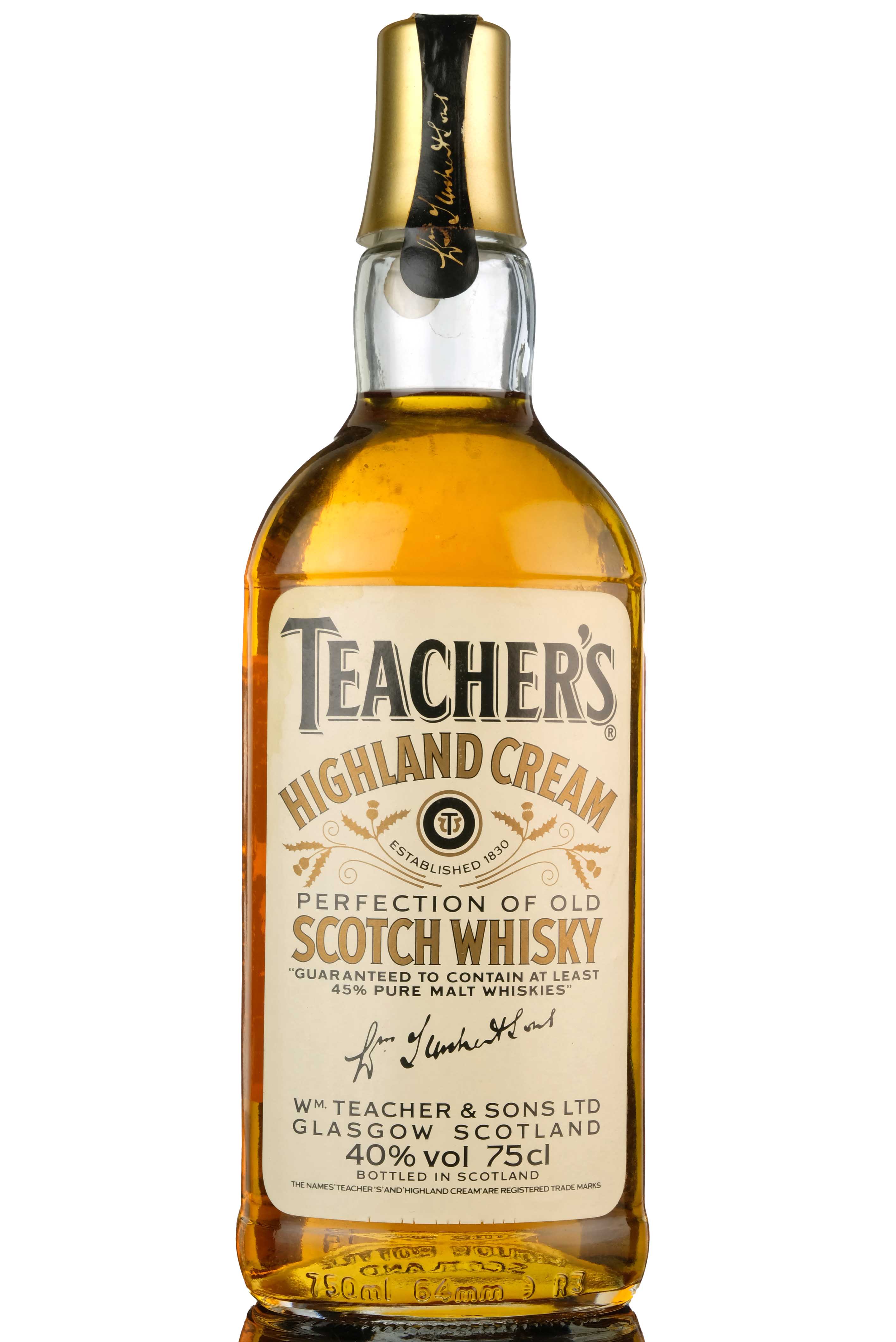 Teachers Highland Cream - 1980s