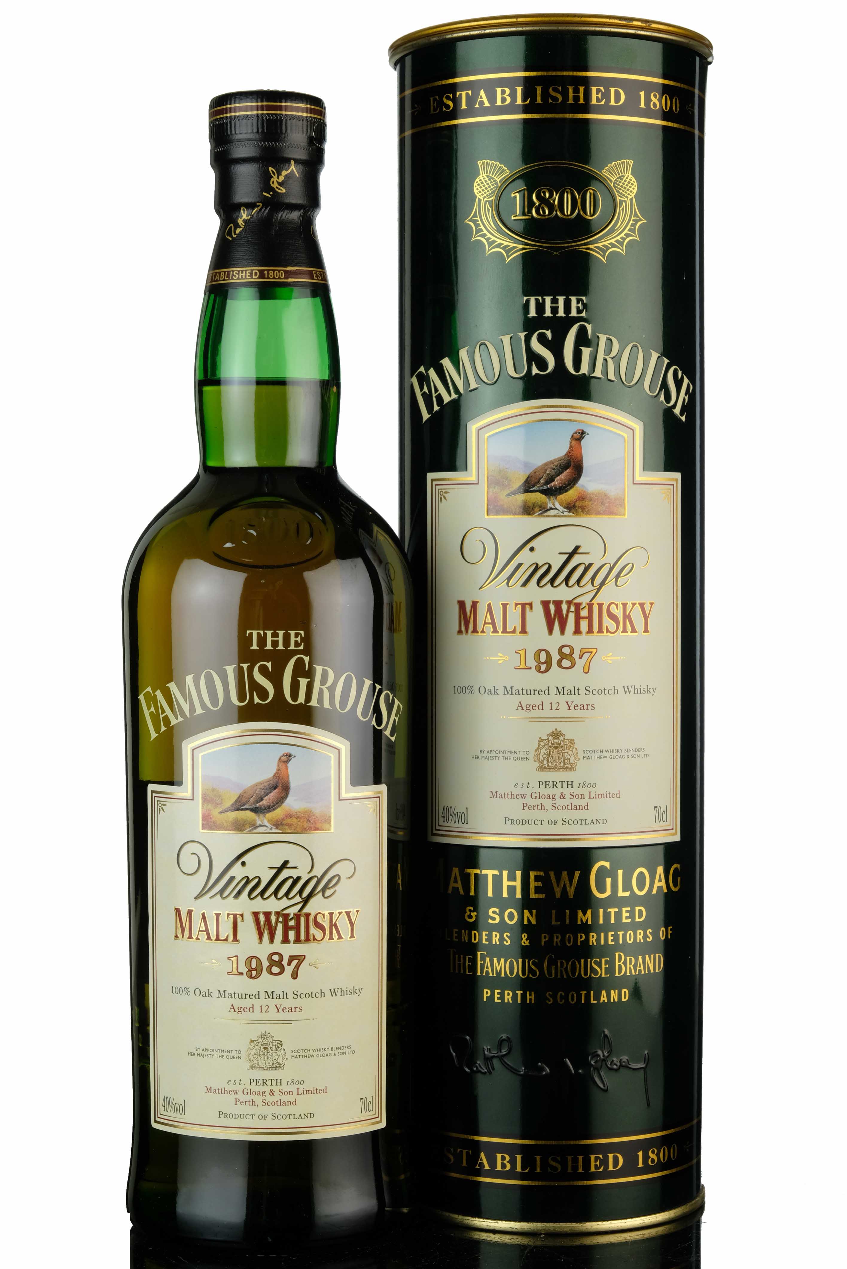 Famous Grouse 1987 - 12 Year Old