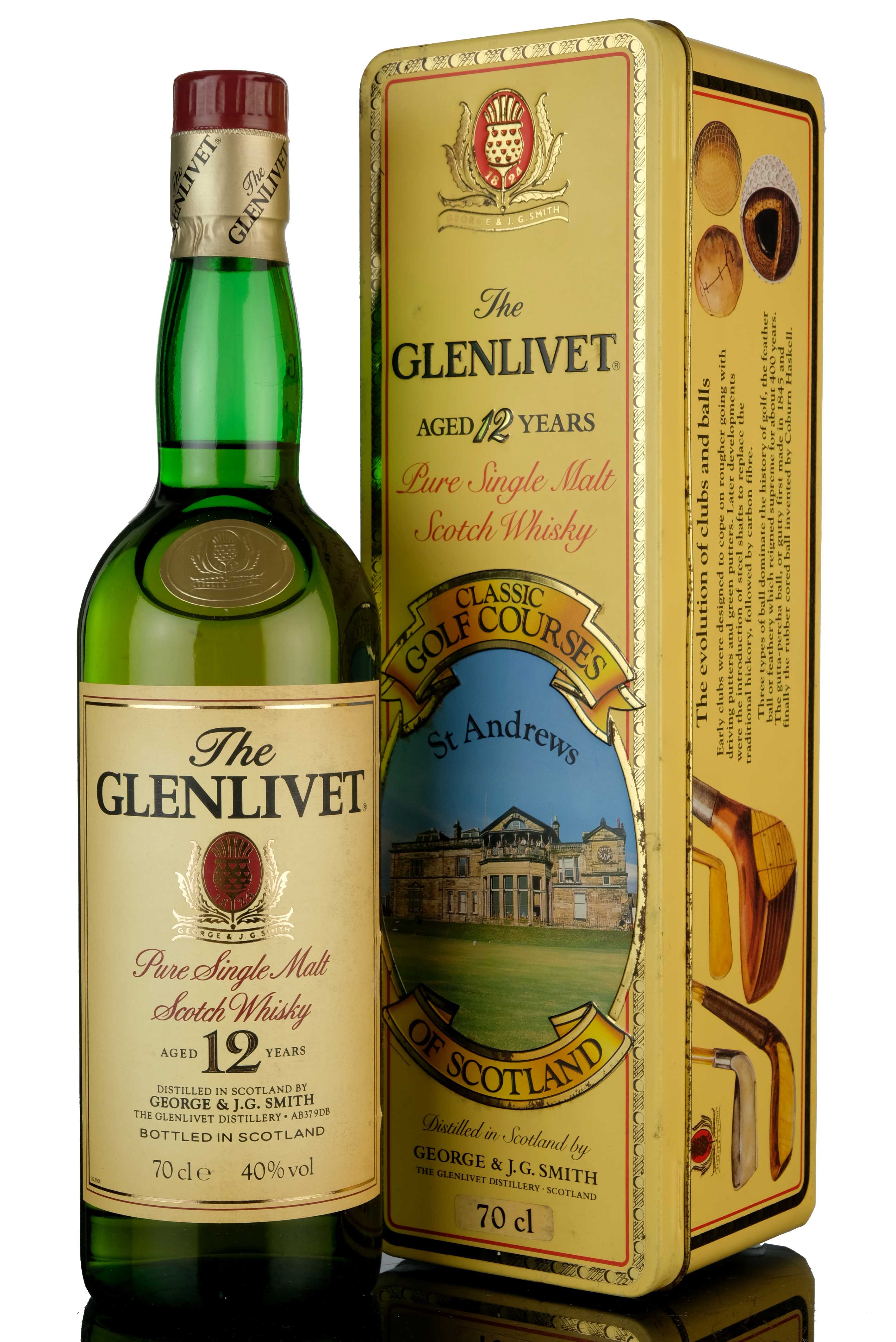 Glenlivet 12 Year Old - Classic Golf Courses 1990s - St Andrews