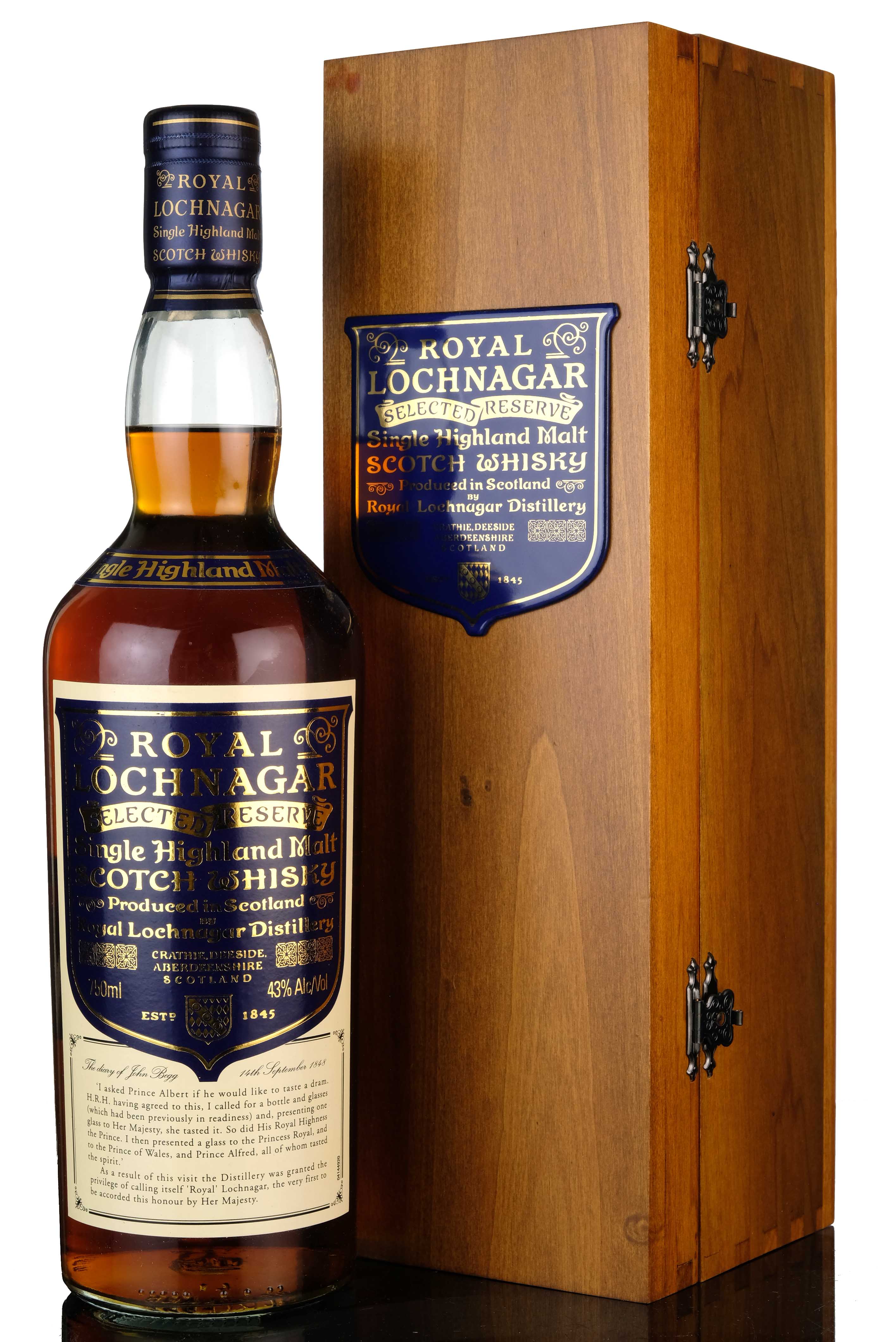 Royal Lochnagar Select Reserve - Circa 1990