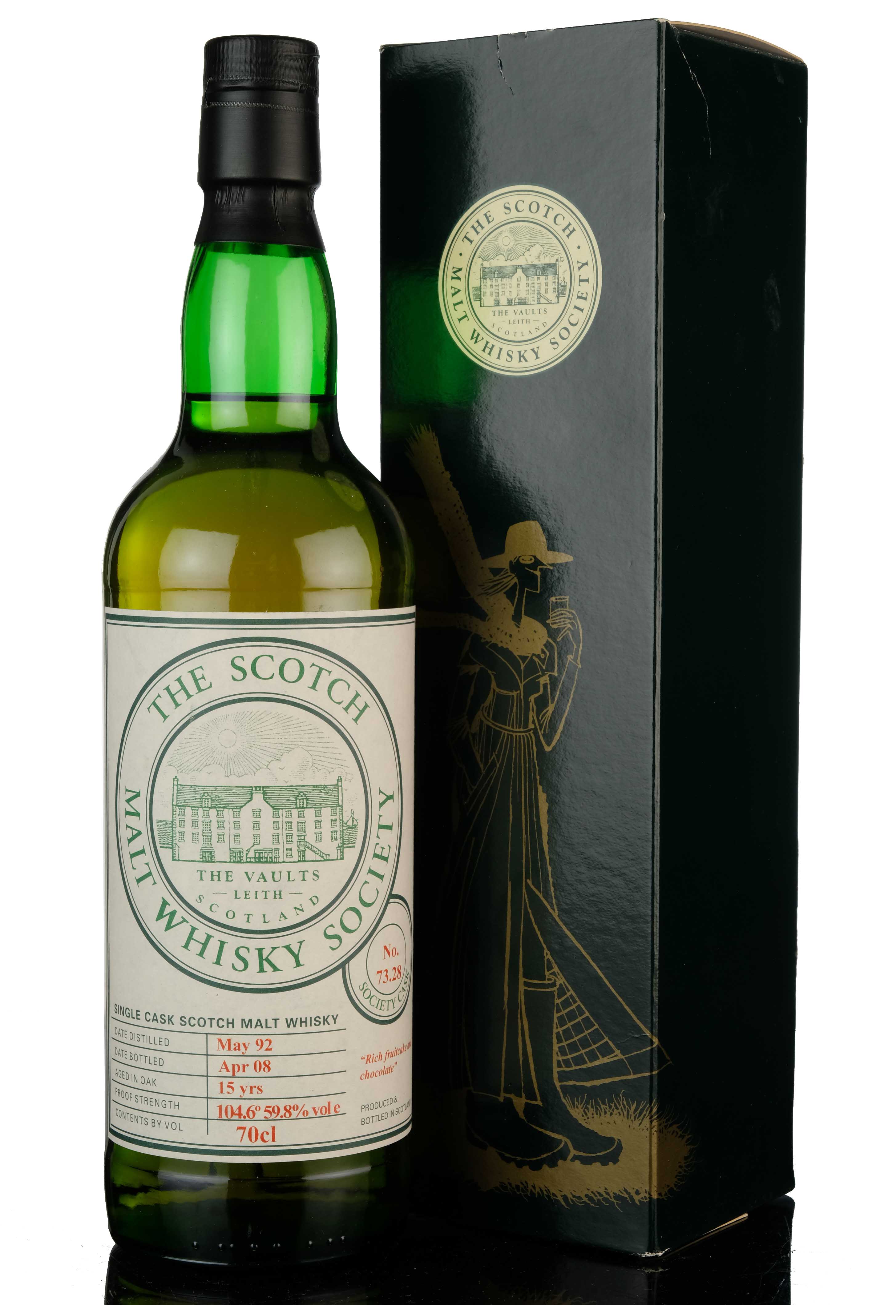 Aultmore 1992 - 2008 15 Smws 7328 Rich Fruitcake Chocolate