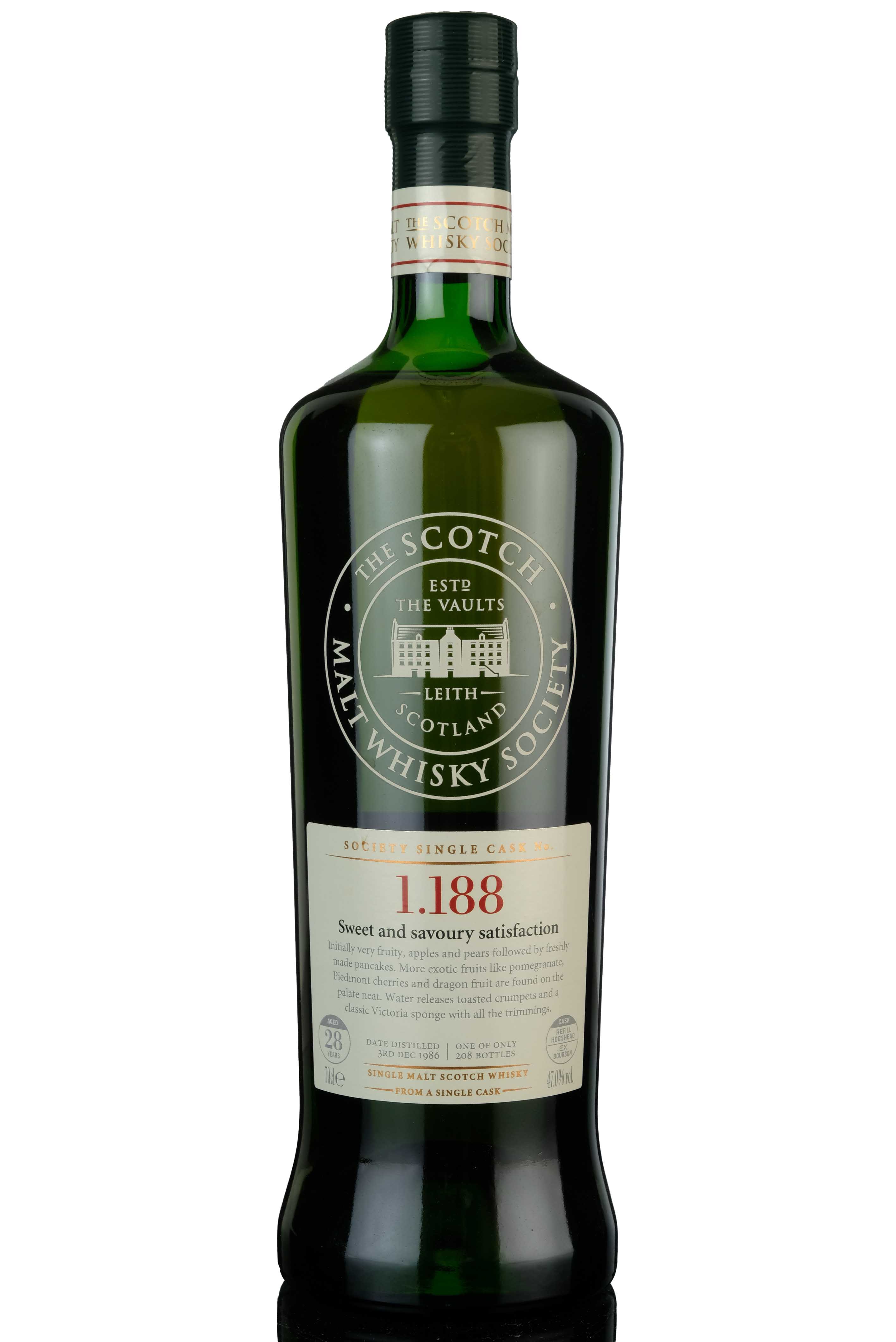 Glenfarclas 1986  28 Year Old  SMWS 1188