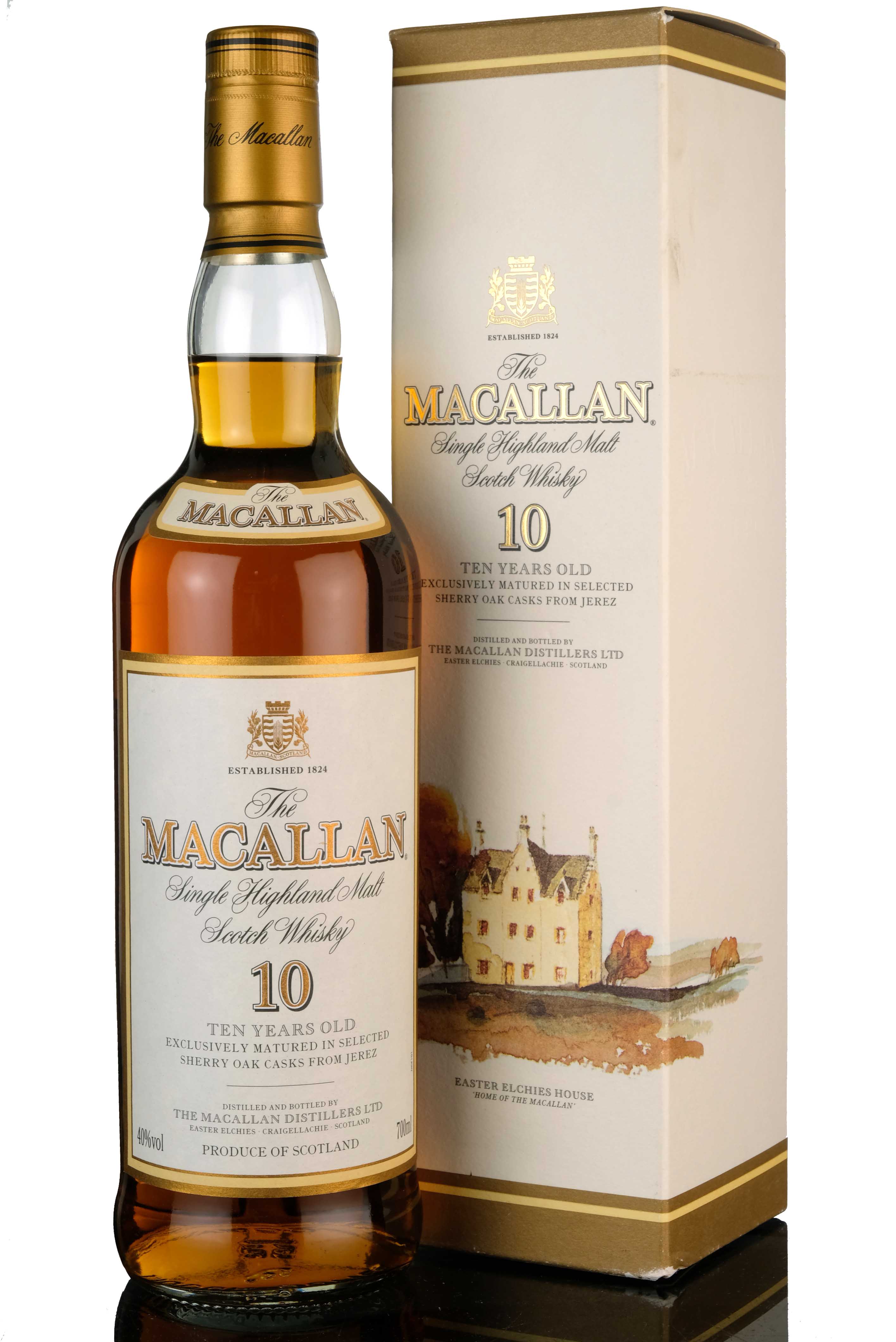 Macallan 10 Year Old - Sherry Casks - Early 2000s