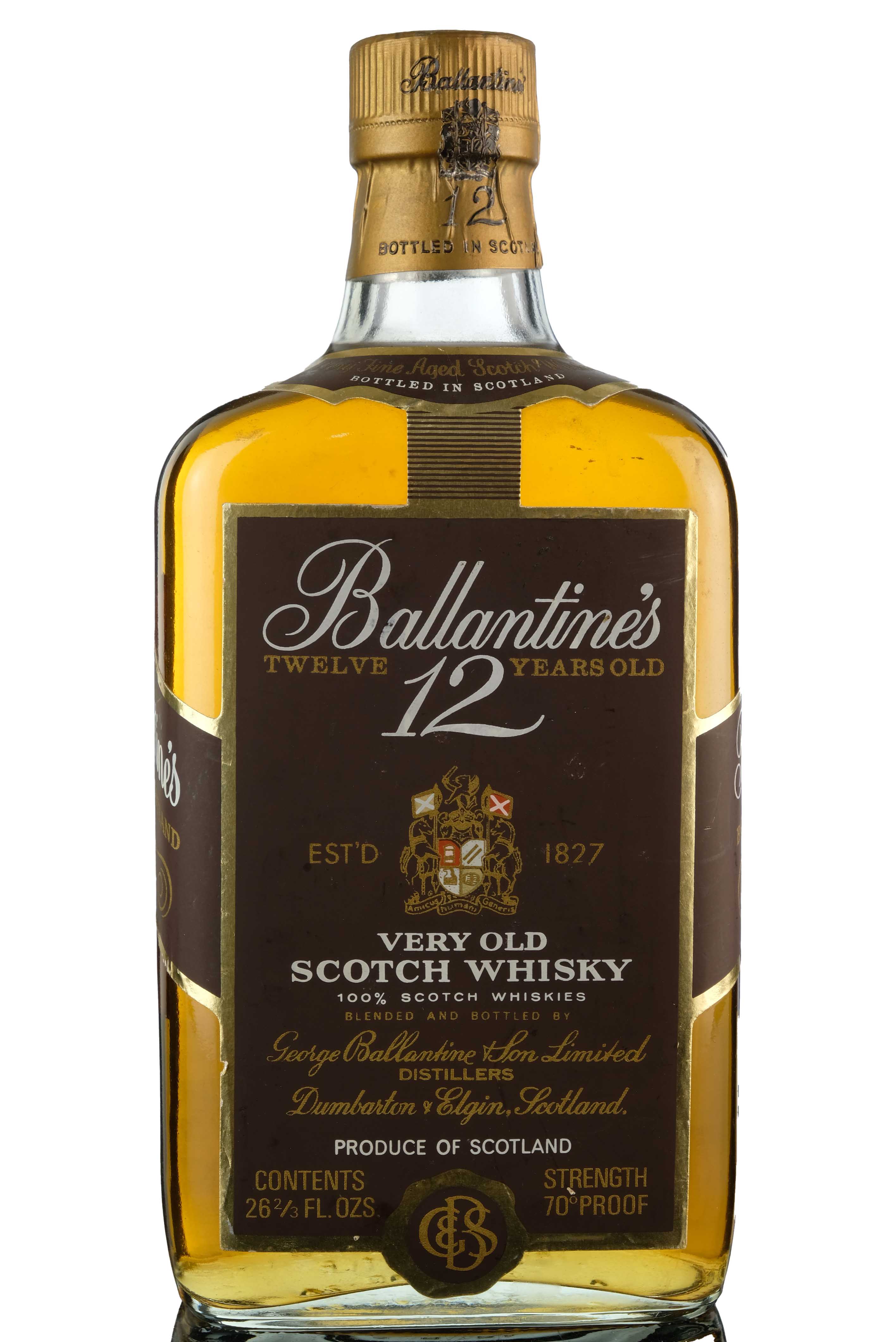 Ballantines 12 1970s