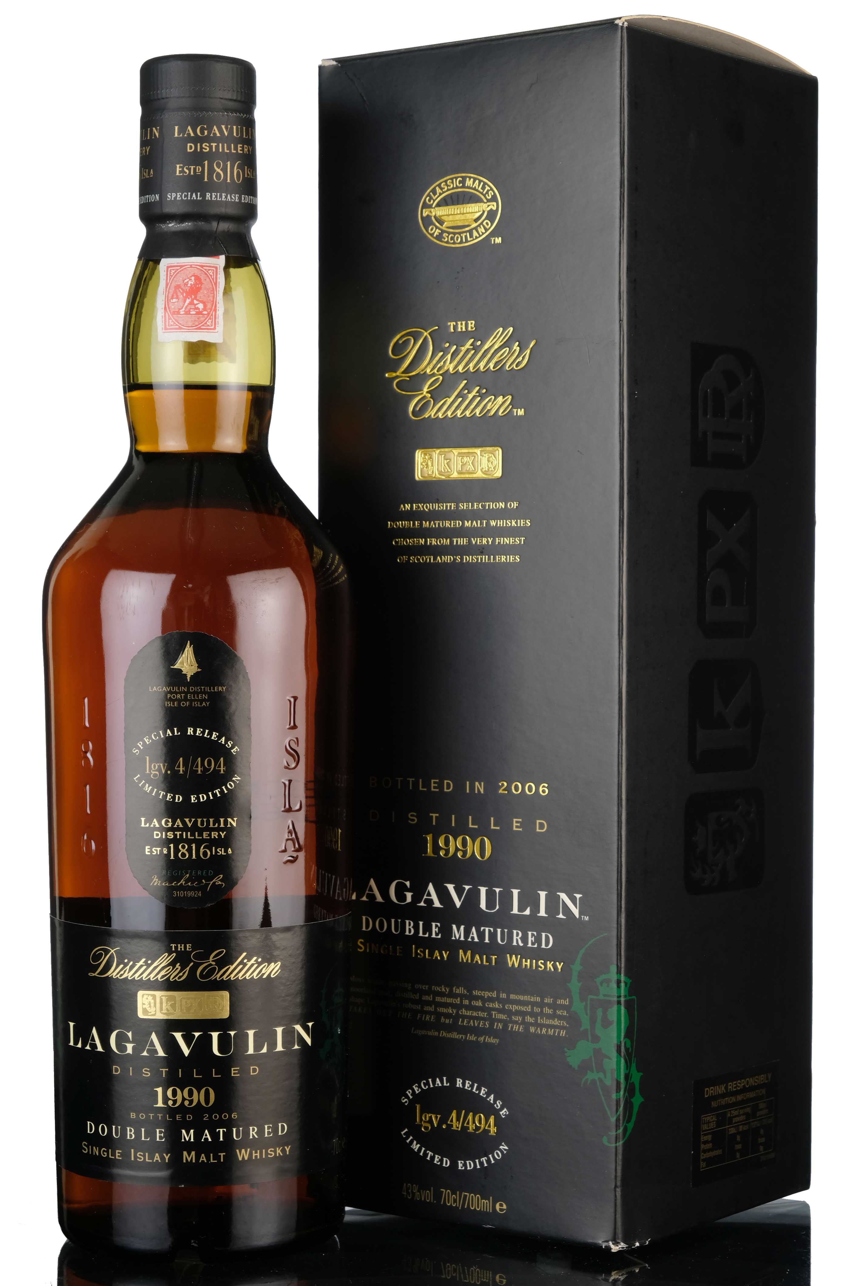 Lagavulin 1990 - 2006 Distillers Edition