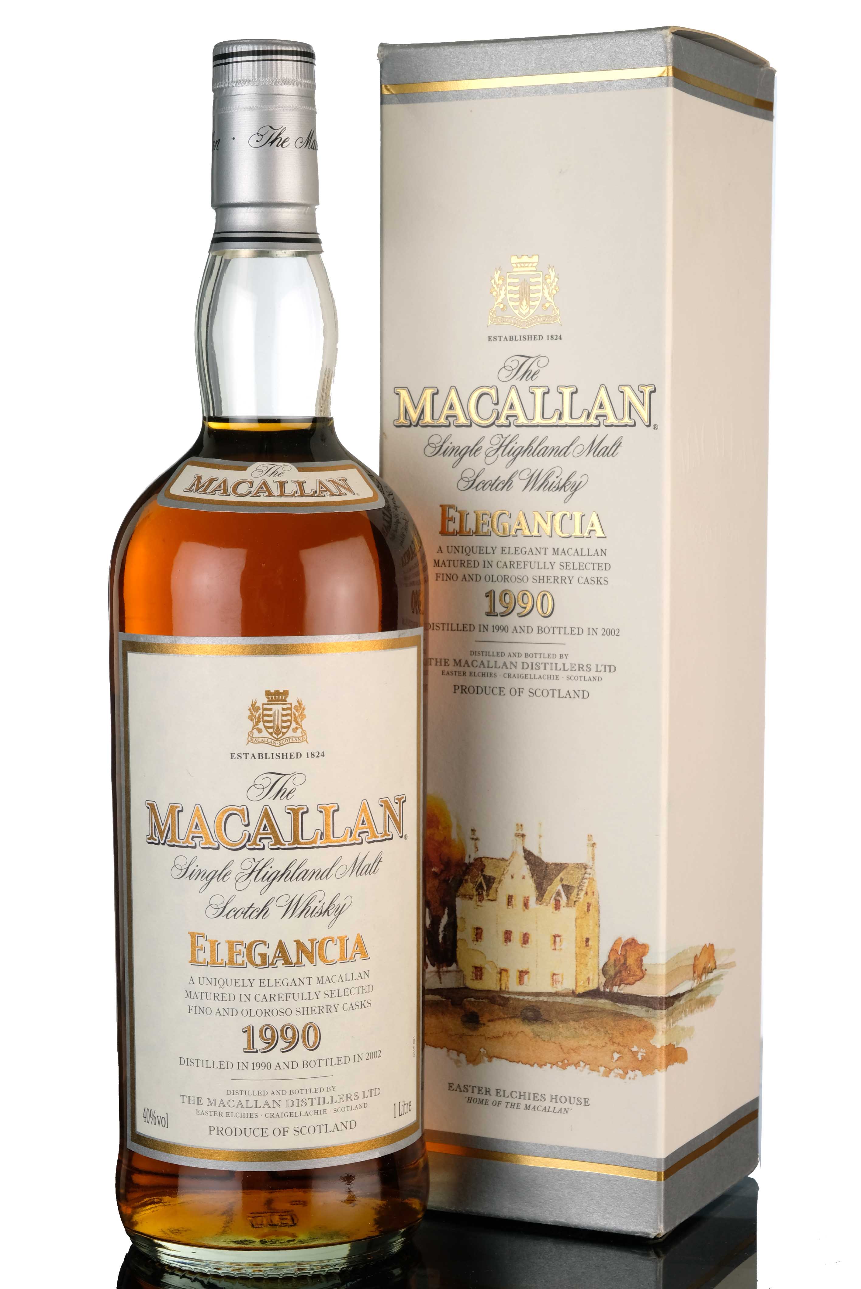 Macallan 1990-2002 - Elegancia - 1 Litre
