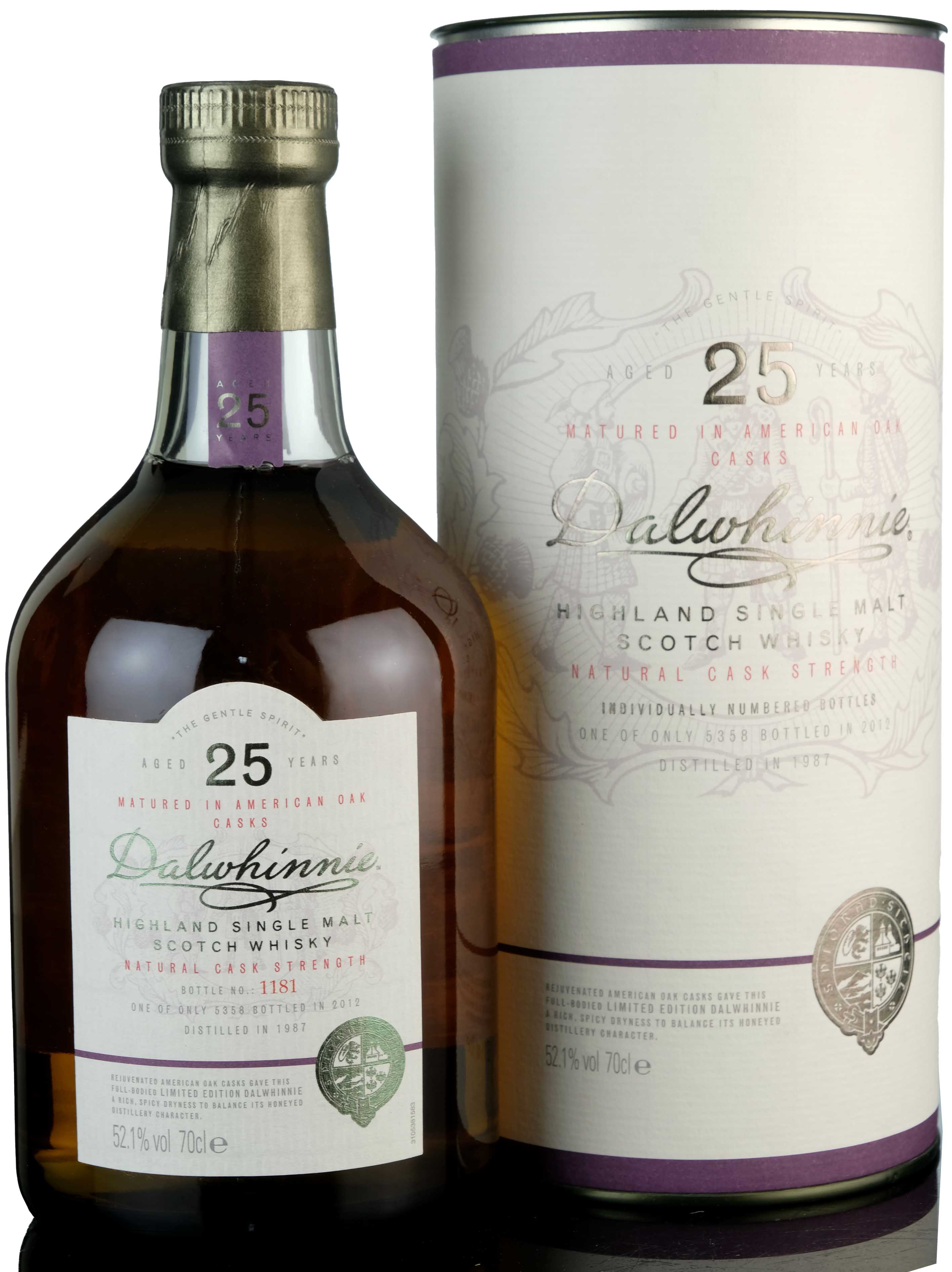 Dalwhinnie 1987-2012 - 25 Year Old