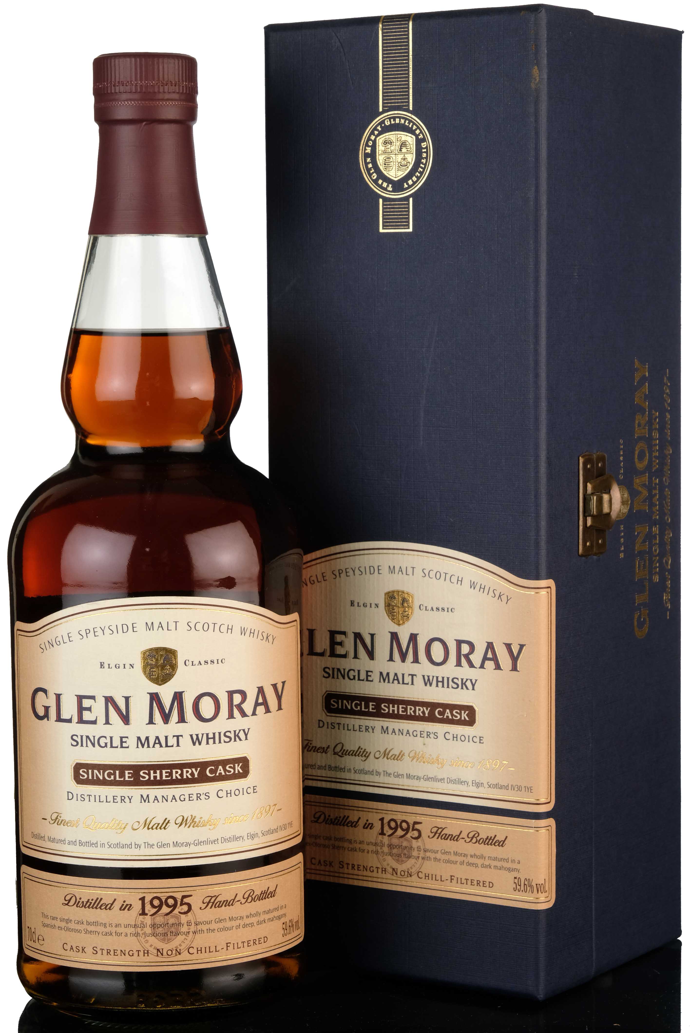 Glen Moray 1995-2008 - Managers Choice - Single Cask 7249