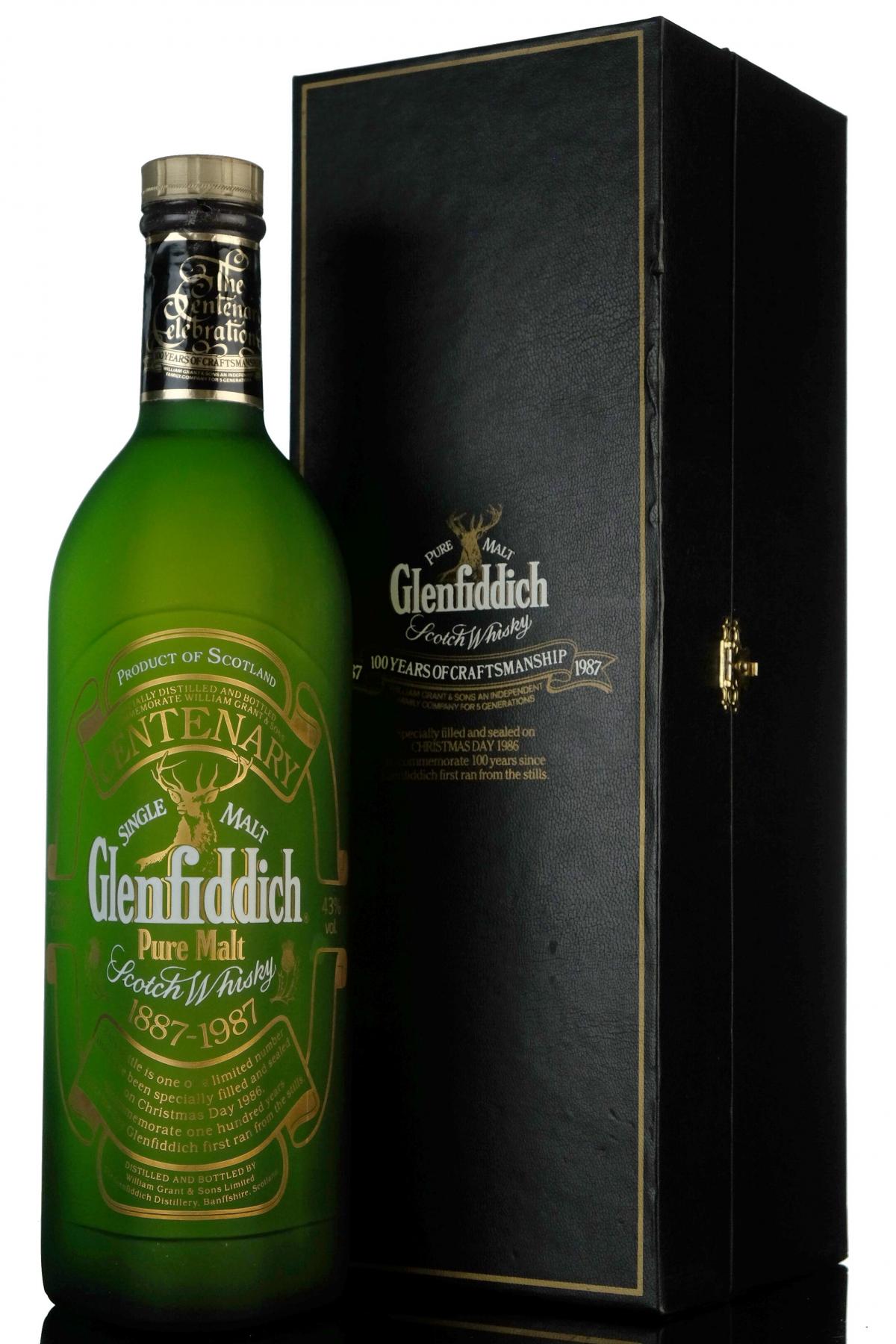 Glenfiddich Centenary Edition 1887-1987