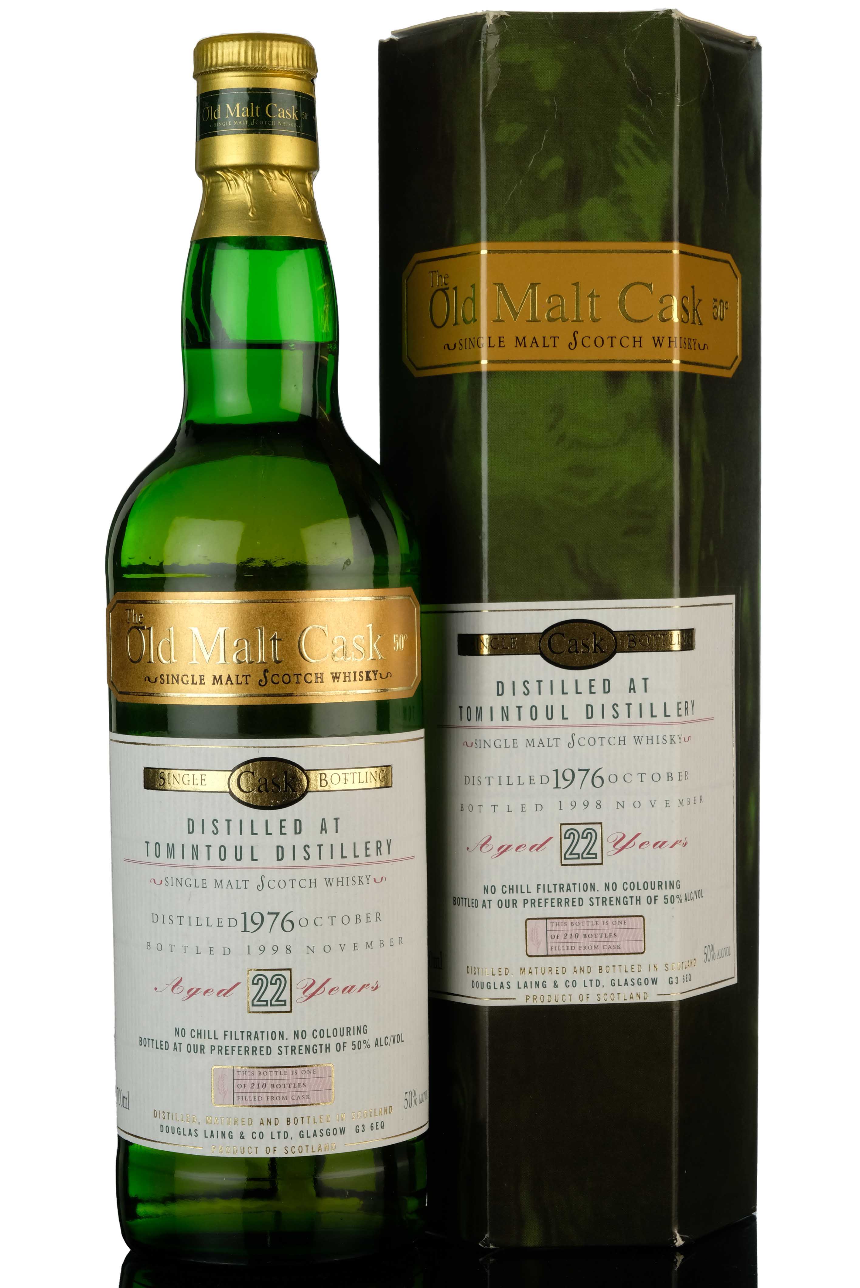 Tomintoul 1976 - 1998 22 Douglas Laing Old Malt Cask