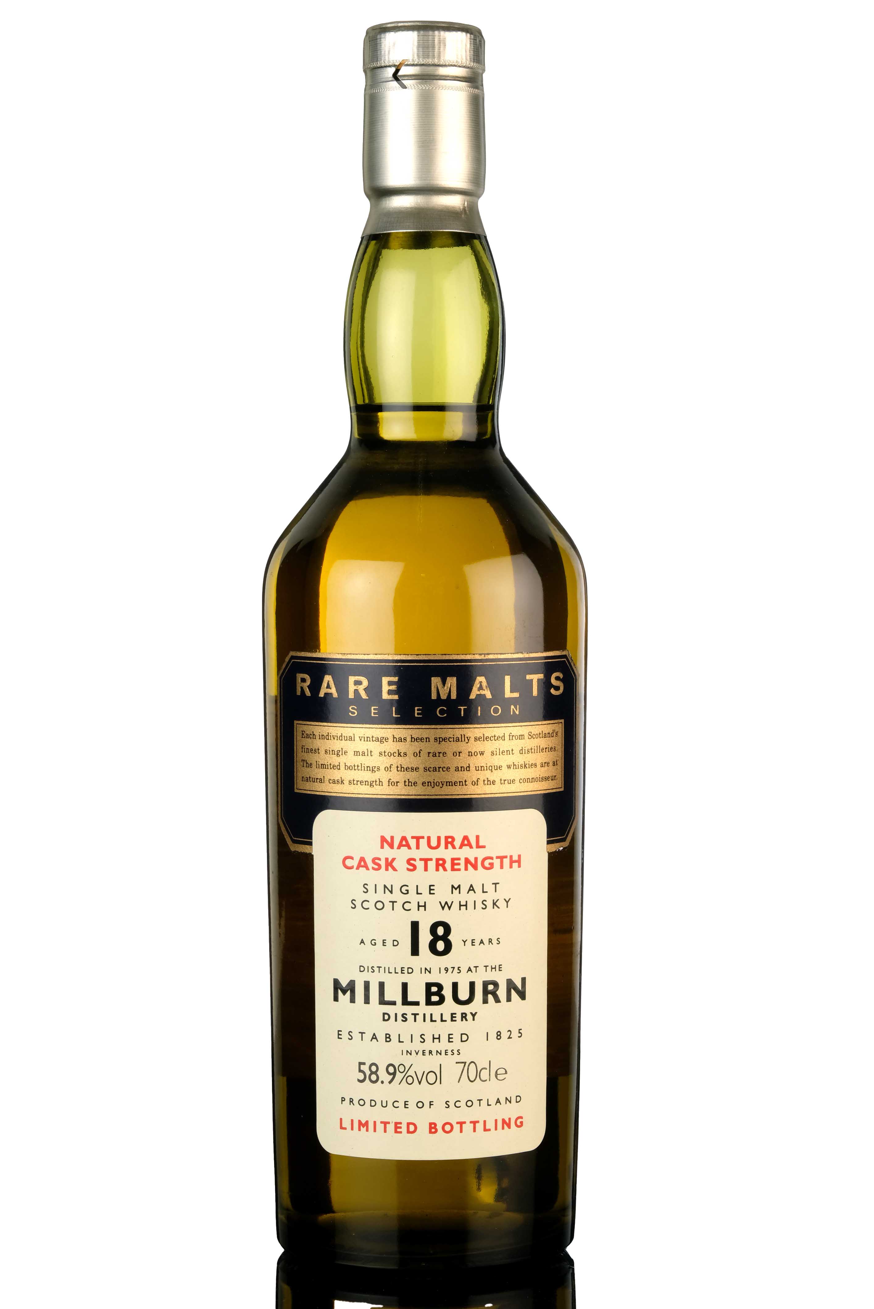 Millburn 1975 - 18 Year Old - Rare Malts 58.9%