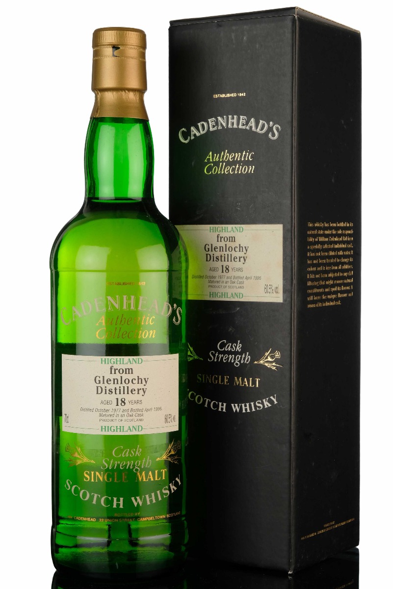 Glenlochy 1977 - 1996 18 Cadenheads Authentic Collection