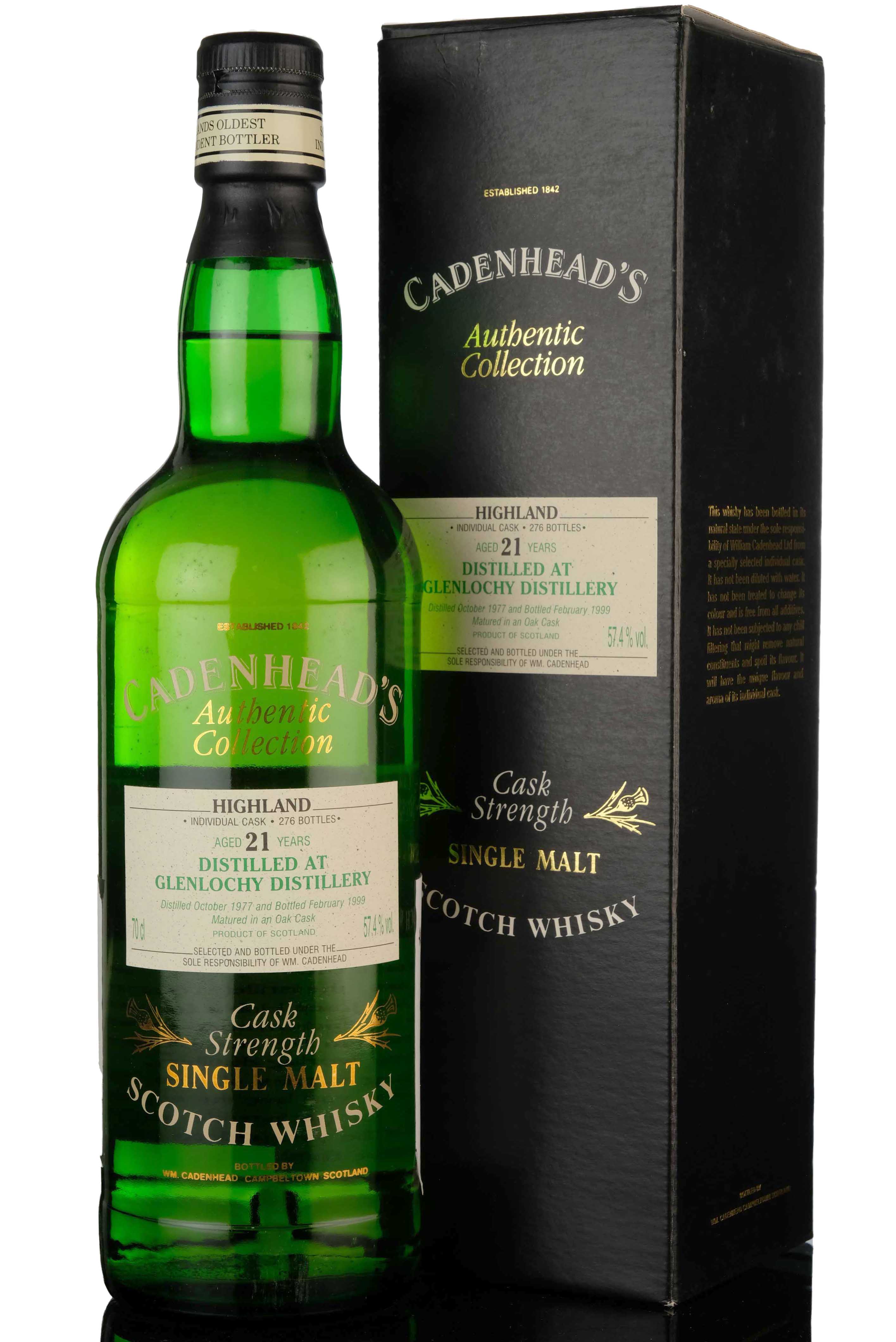 Glenlochy 1977 - 1999 21 Cadenheads Authentic Collection