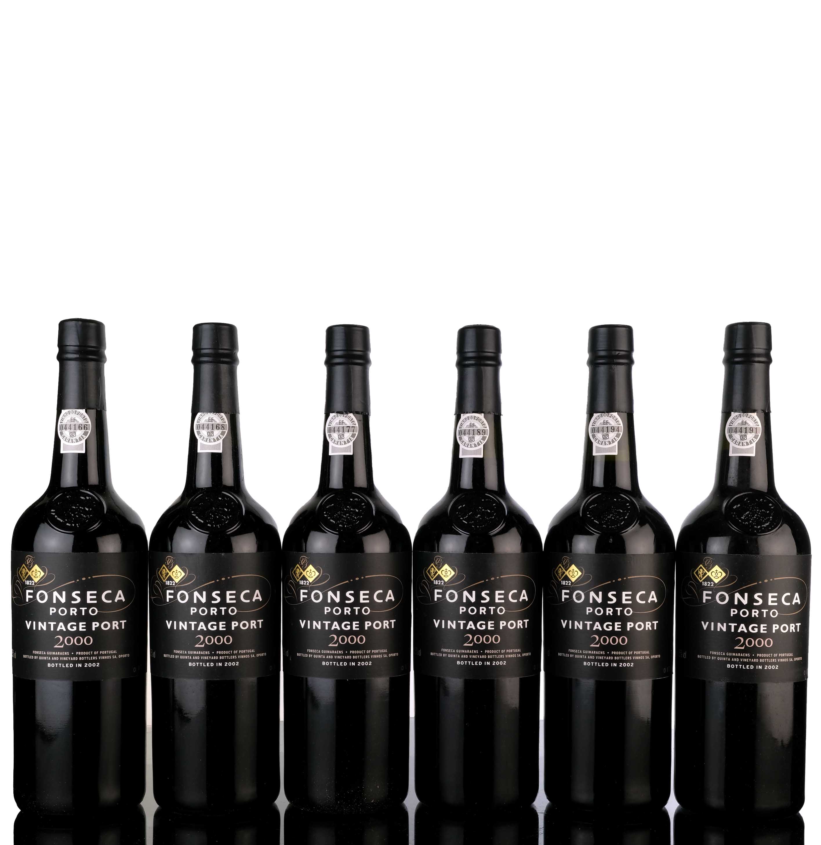 Fonseca 2000 Vintage Port Bottled 2002 Full Case