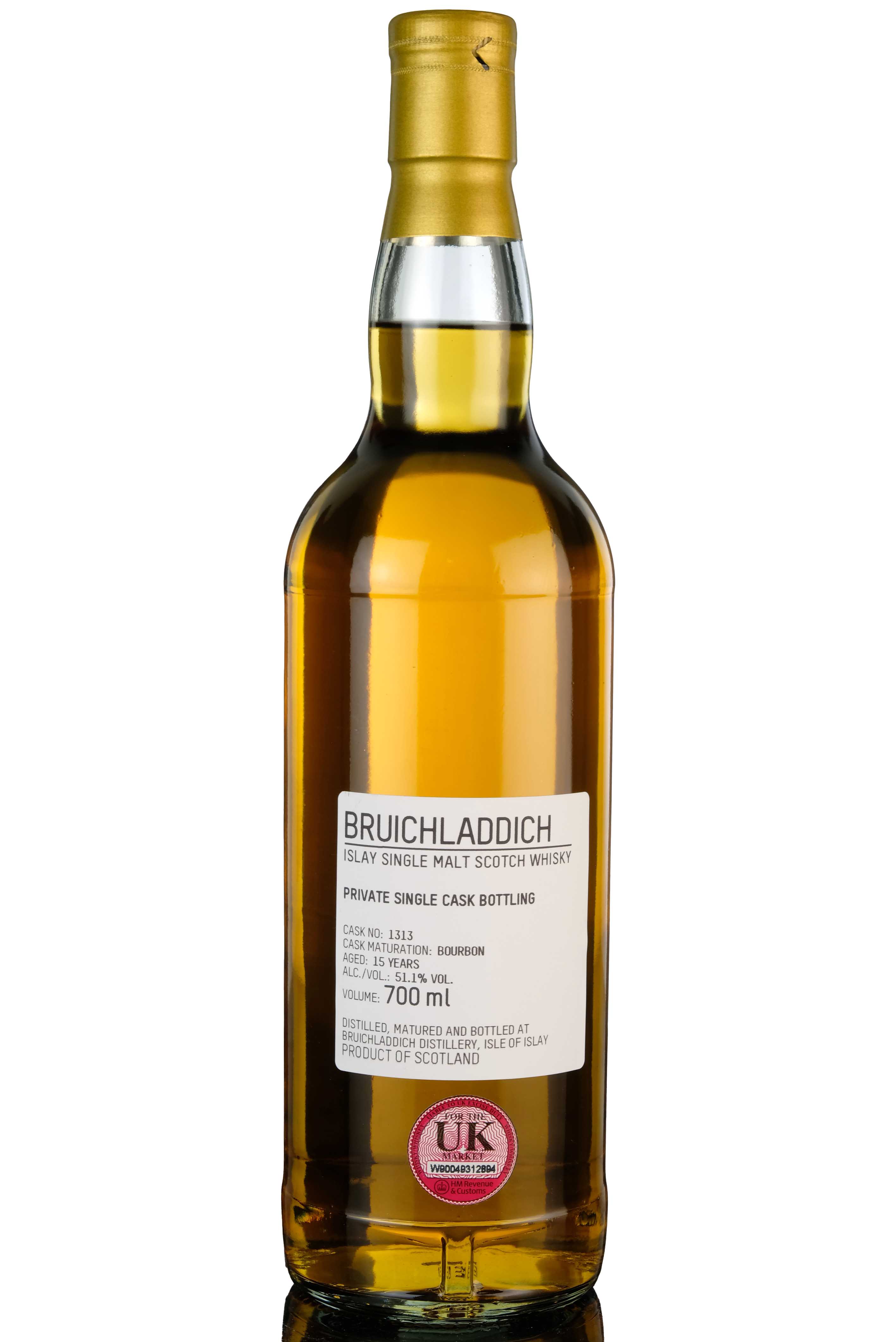 Bruichladdich 15 Private Single Cask 1313
