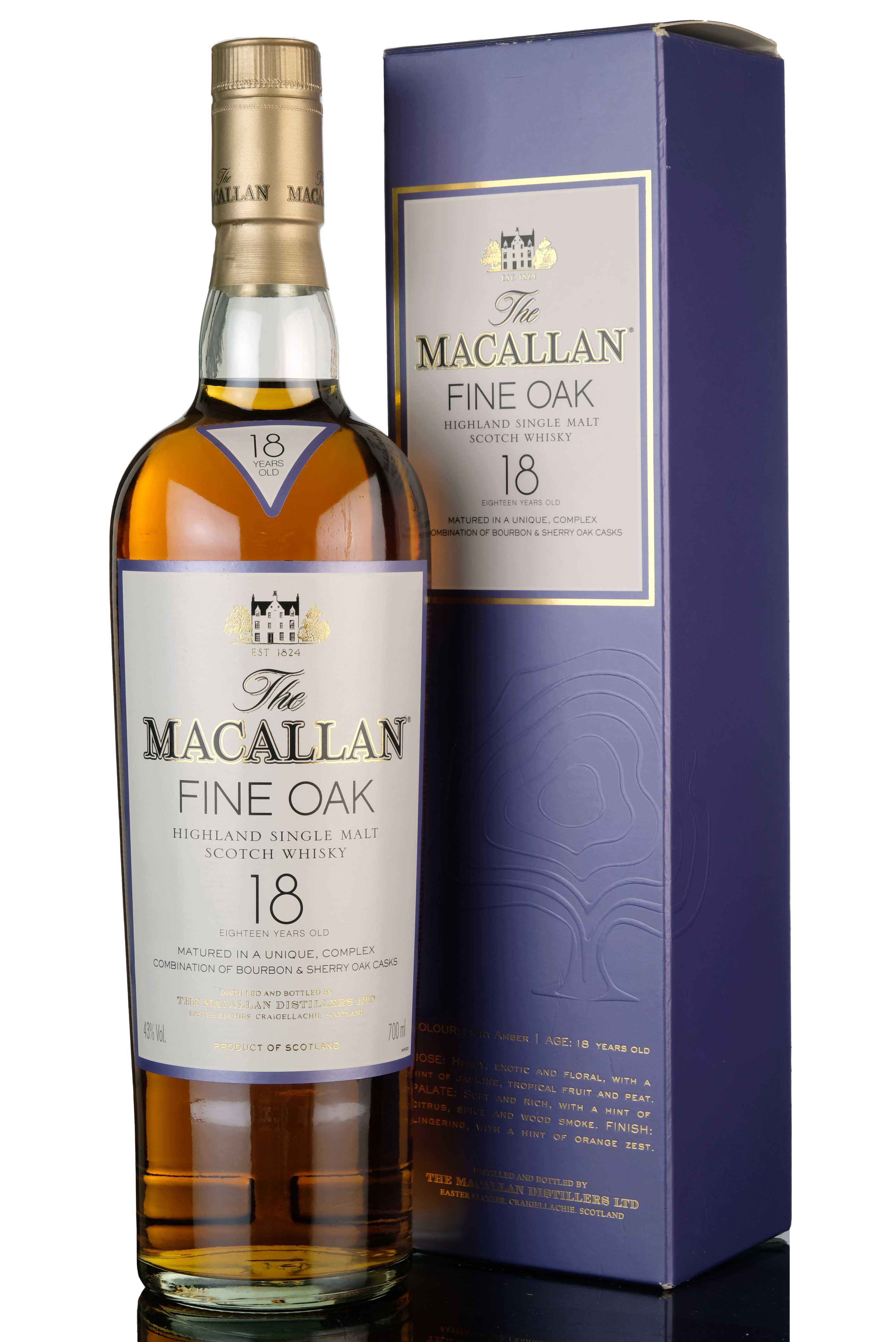 Macallan 18 Year Old - Fine Oak