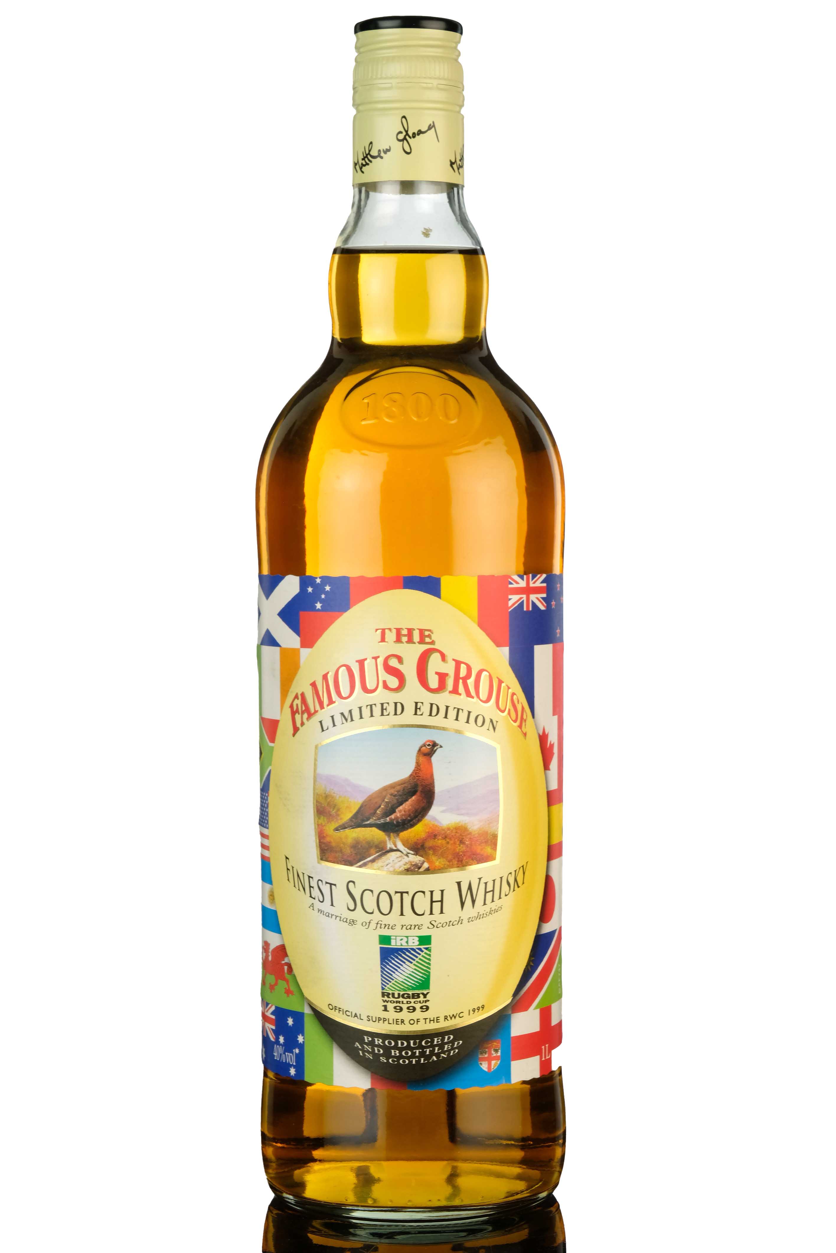Famous Grouse Rugby World Cup 1999 - 1 Litre