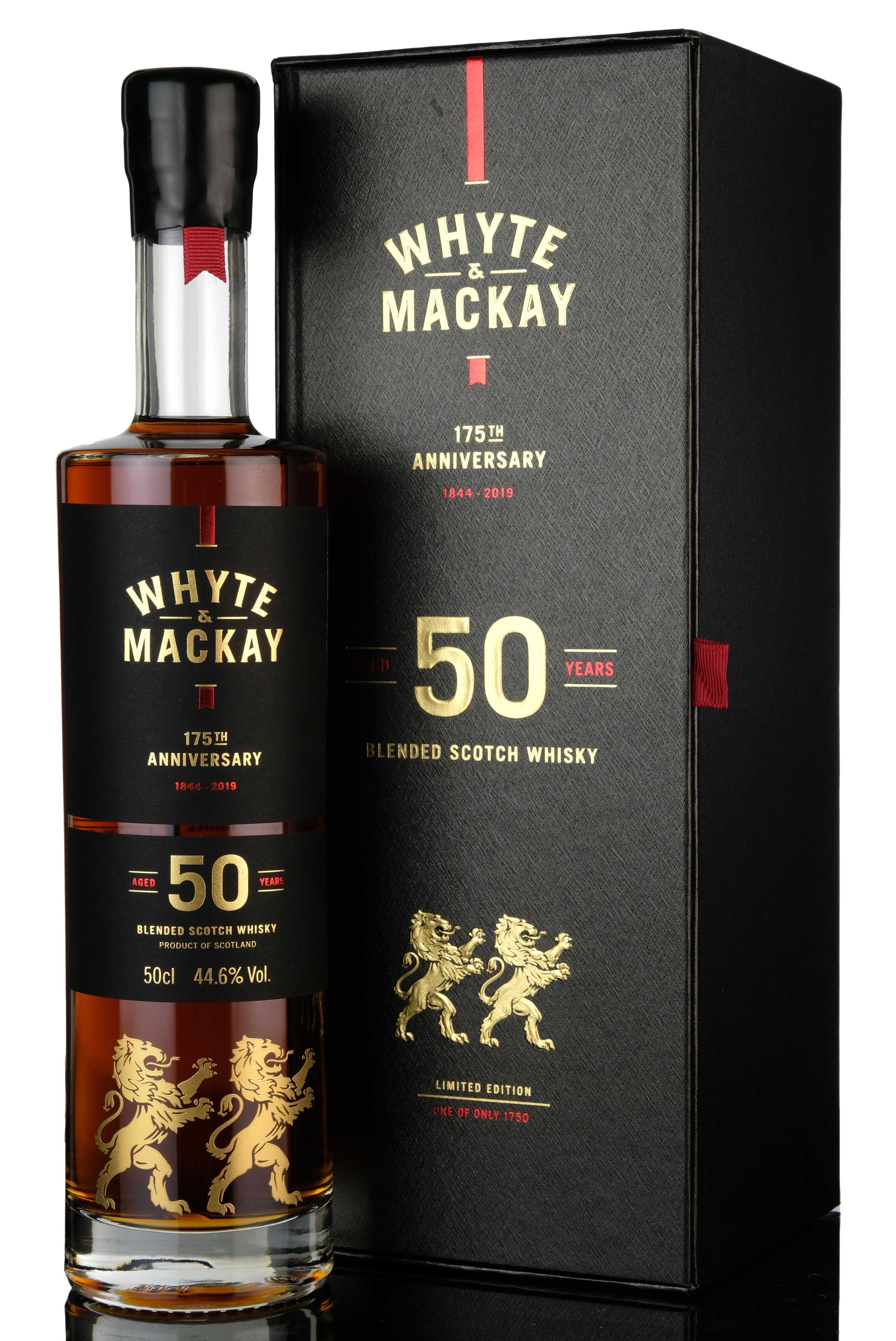 Whyte & MacKay 50 Year Old - 175th Anniversary - 50cl