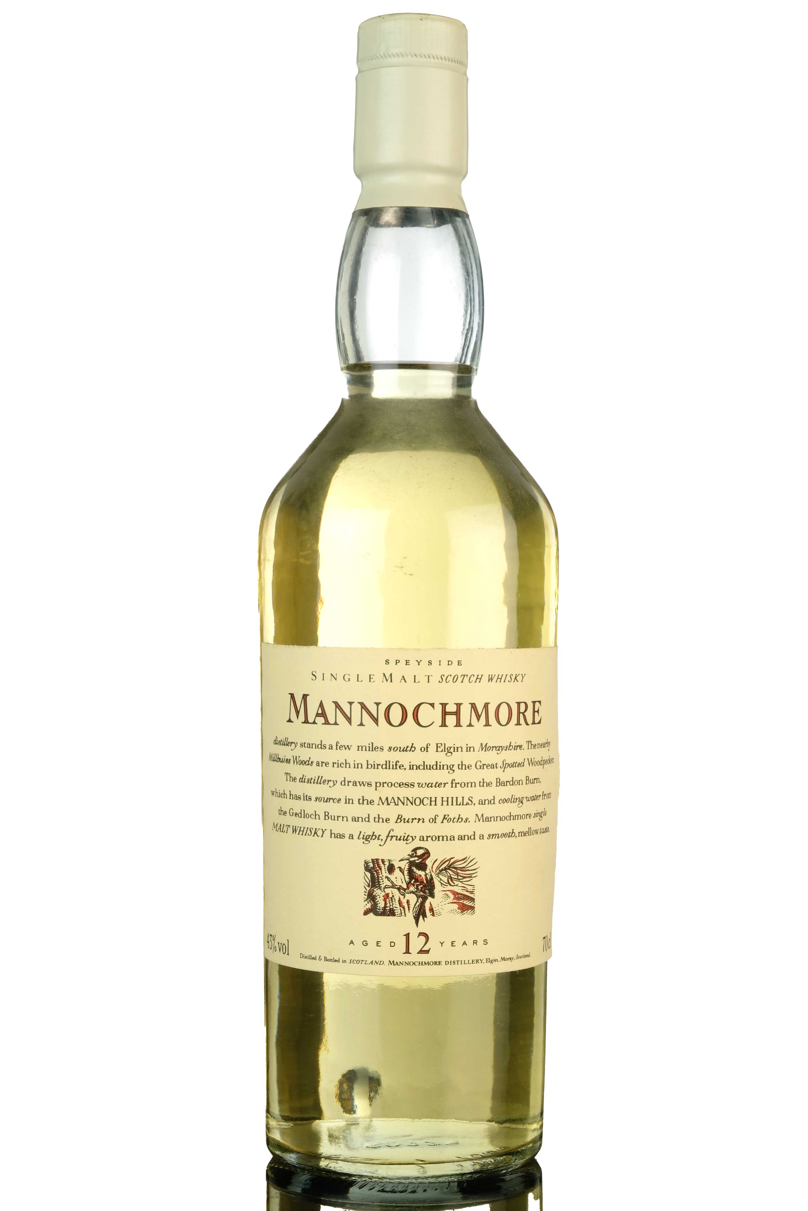 Mannochmore 12 Year Old - Flora & Fauna - White Capsule