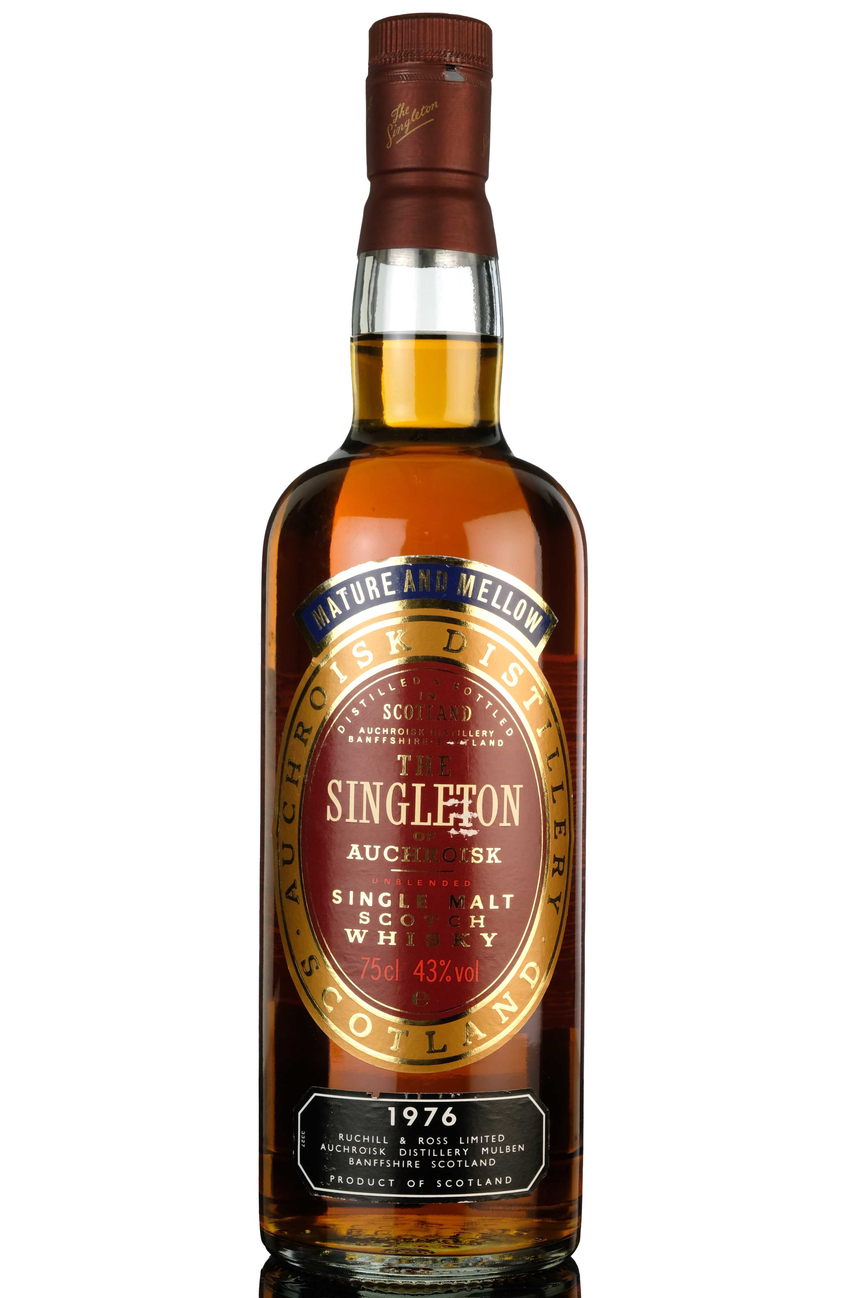 Singleton Of Auchroisk 1976