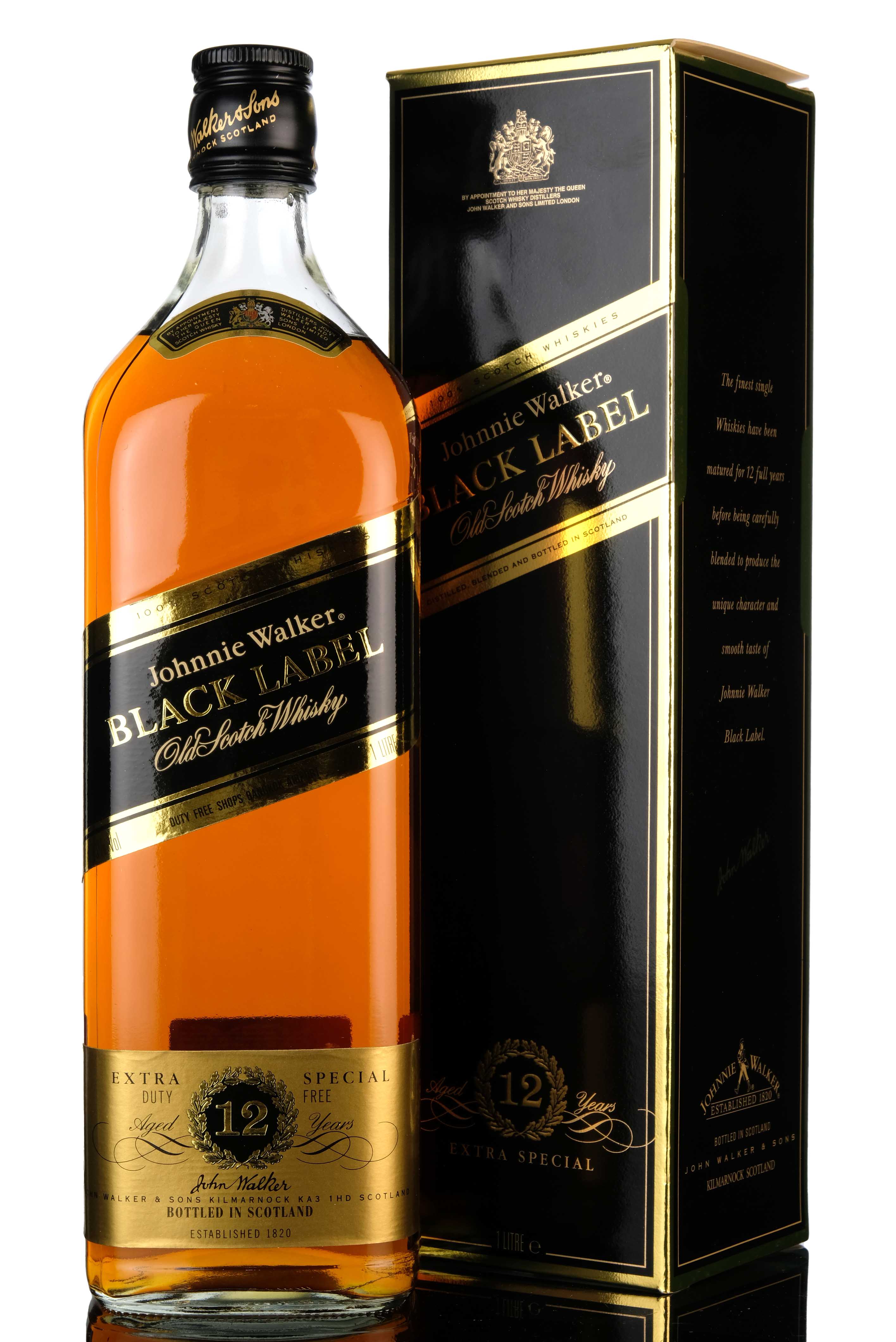 Johnnie Walker Black Label - 1 Litre