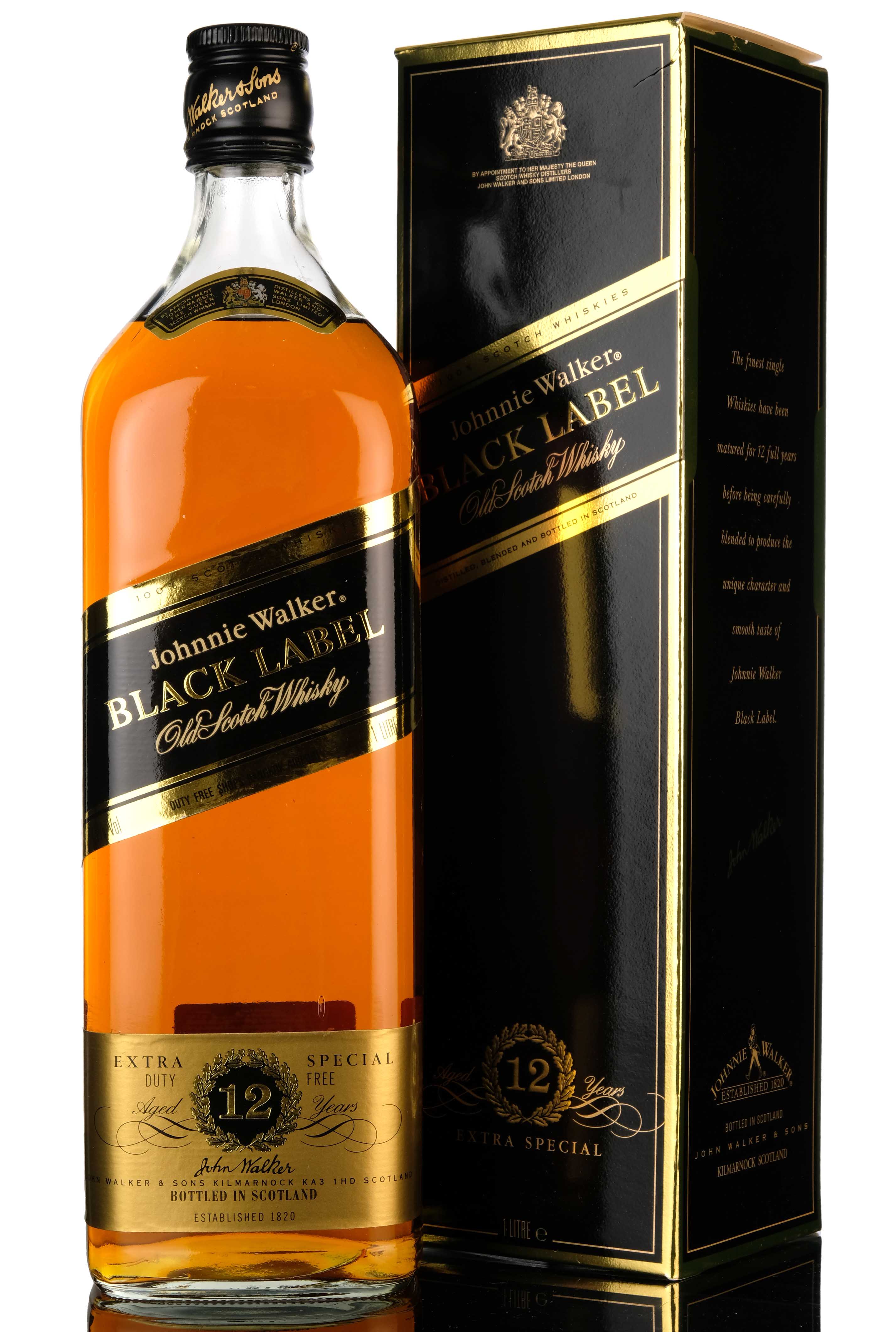 Johnnie Walker Black Label - 1 Litre