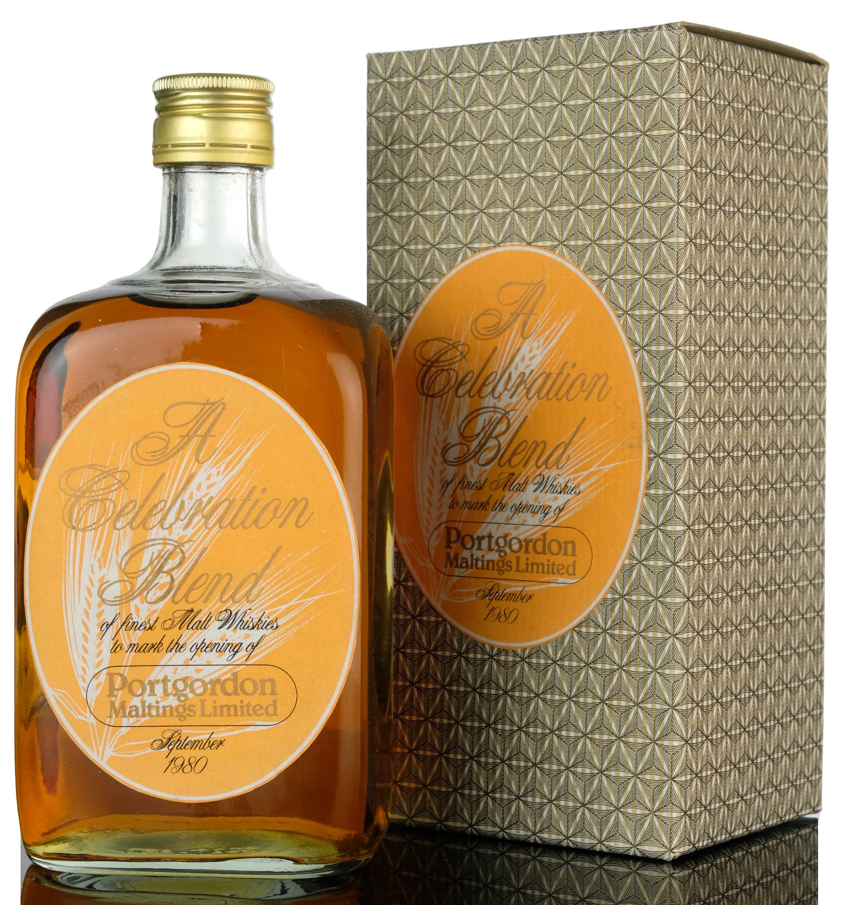 A Celebration Blend To Mark The Opening Of Portgordon Maltings September 1980