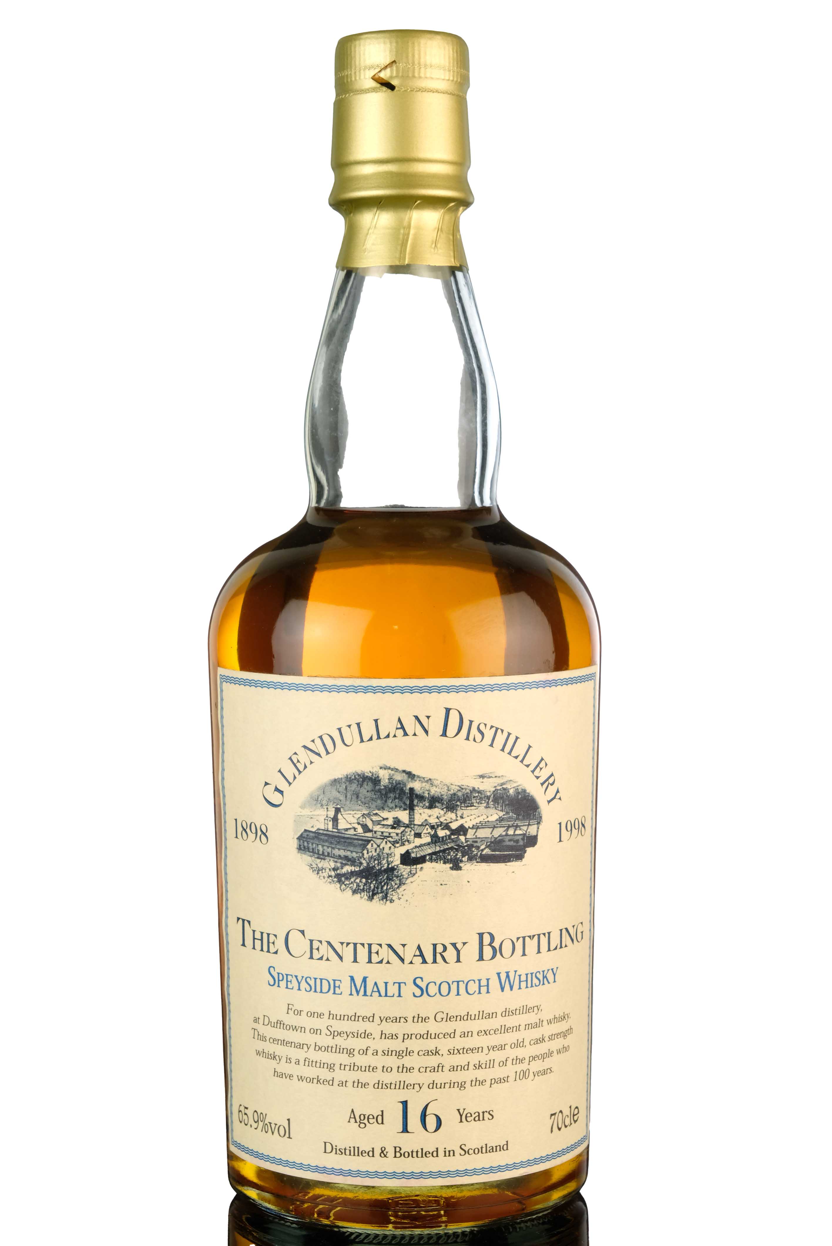 Glendullan 16 Year Old - Centenary Bottling 1898-1998