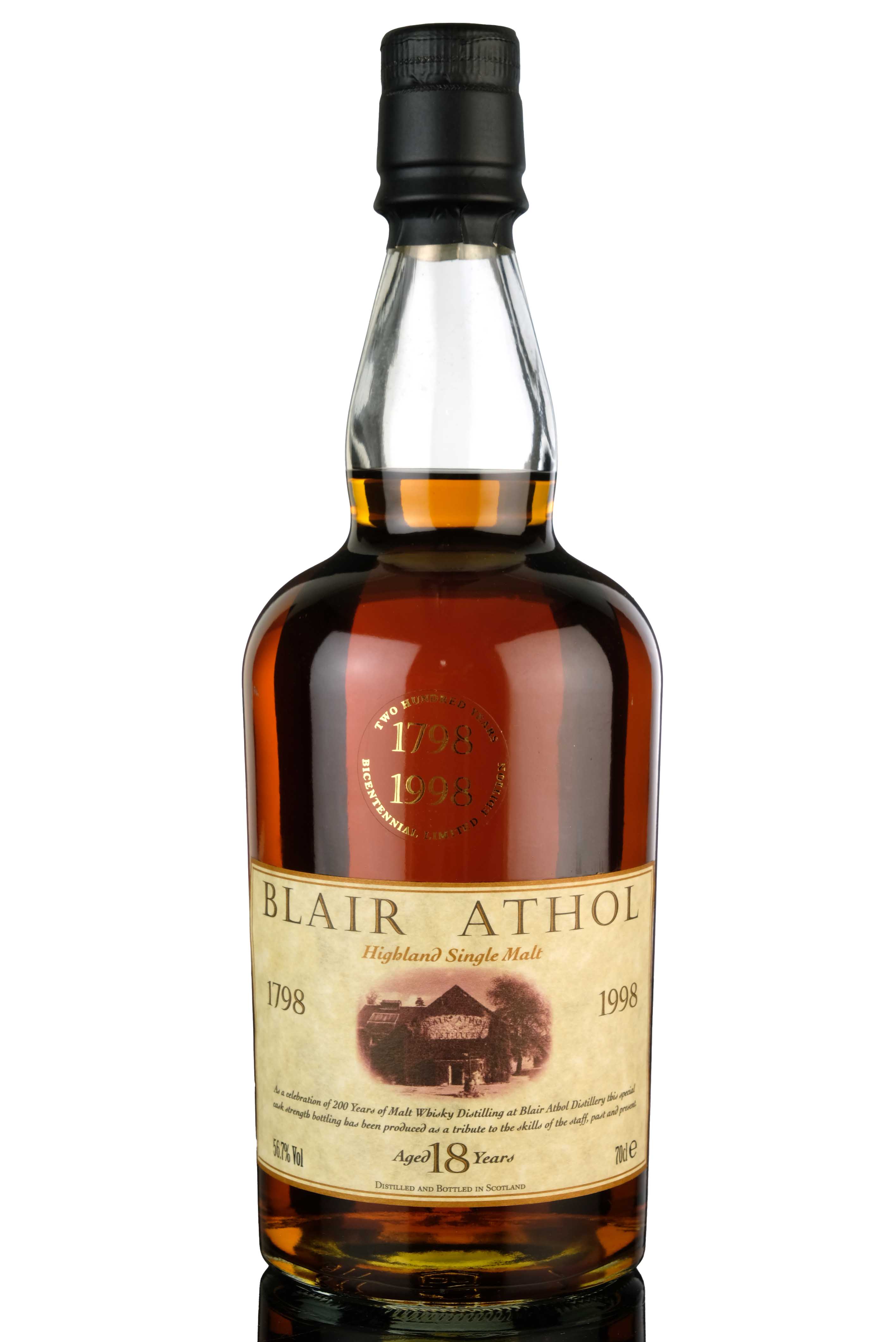 Blair Athol 18 Year Old - bicentenary 1798-1998