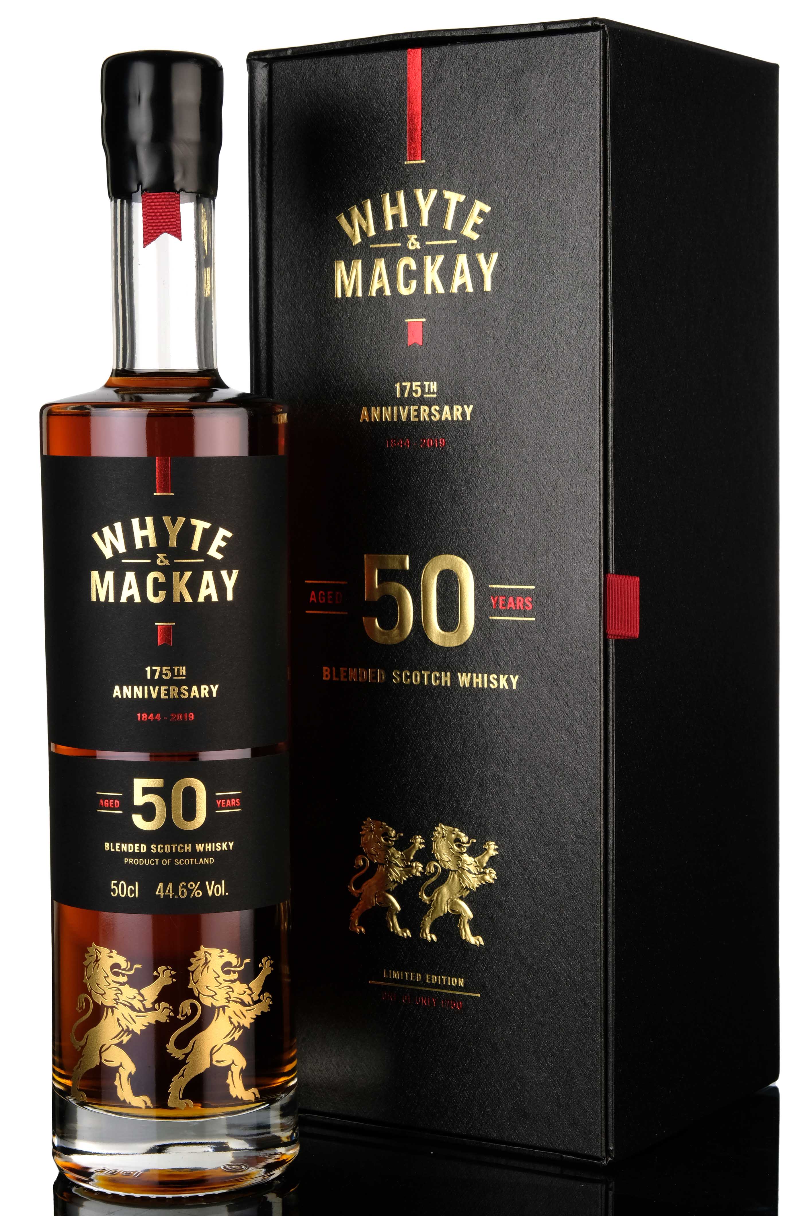 Whyte & MacKay 50 Year Old - 175th Anniversary - 50cl