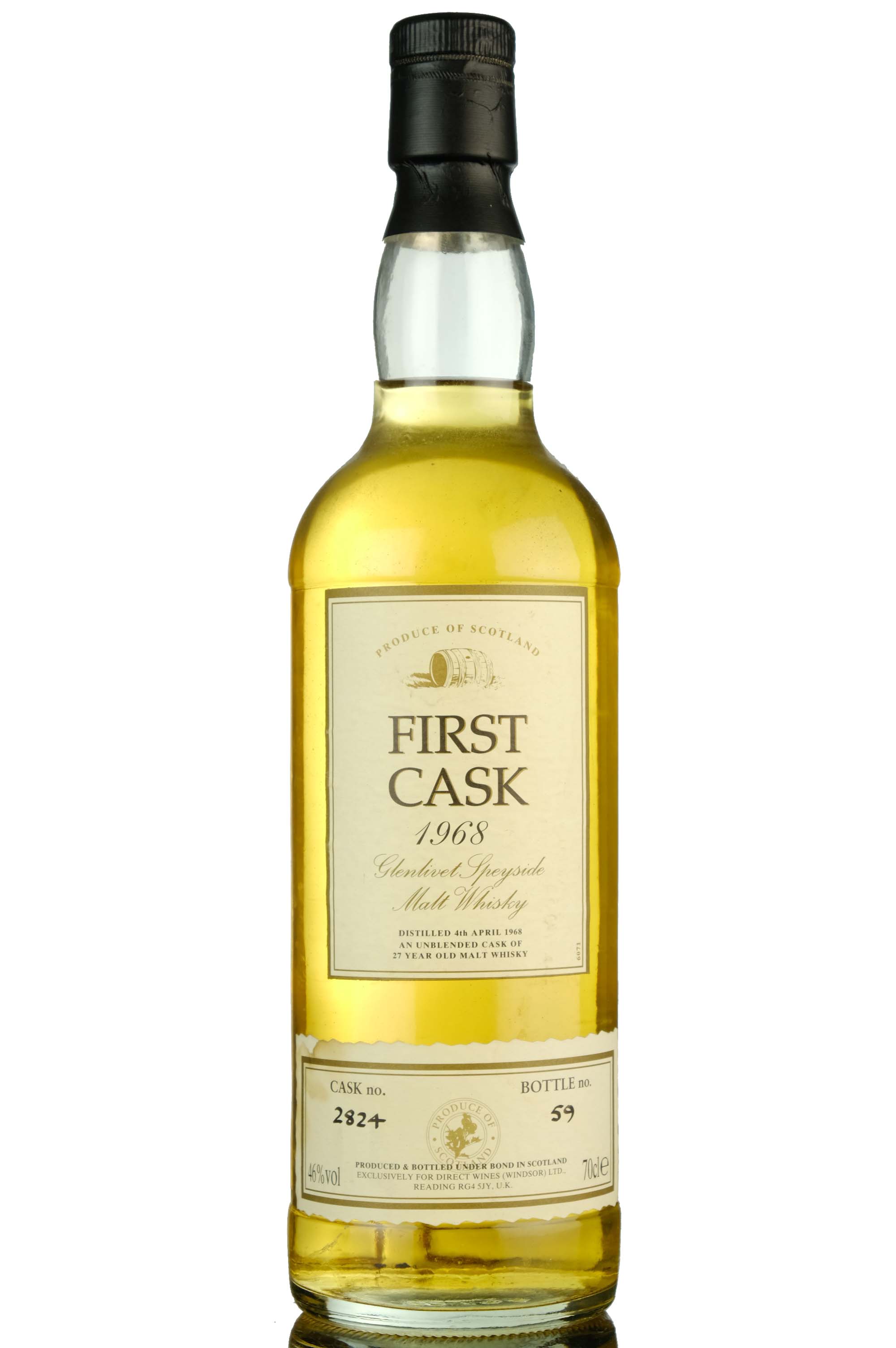 Glenlivet 1968 27 First Cask 2824