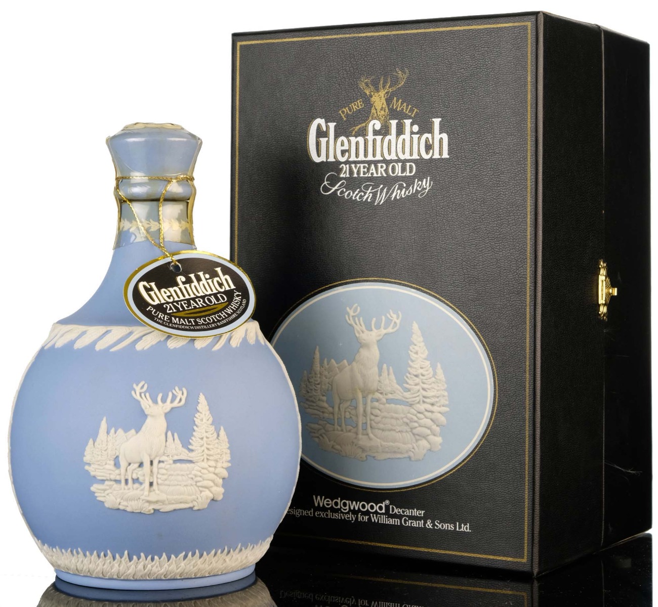 Glenfiddich 21 Year Old - Wedgwood Decanter