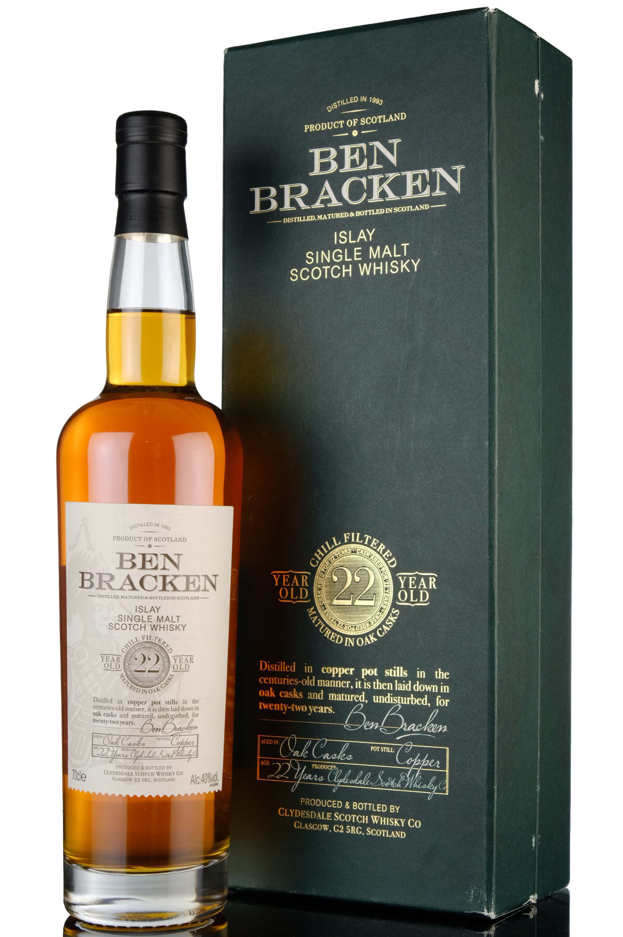 Ben Bracken 22 Year Old - Islay Single Malt