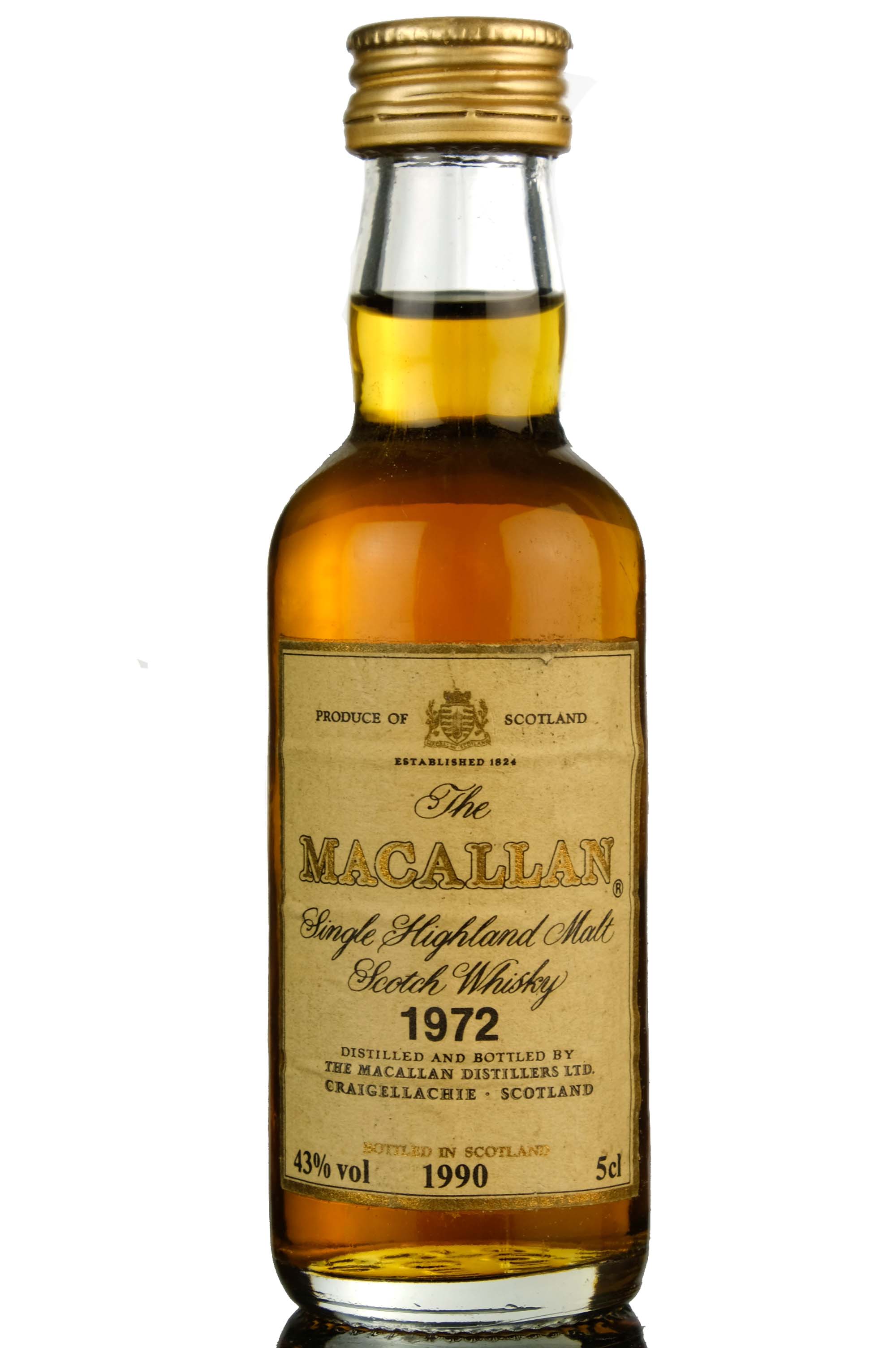 Macallan 1972-1990 Miniature