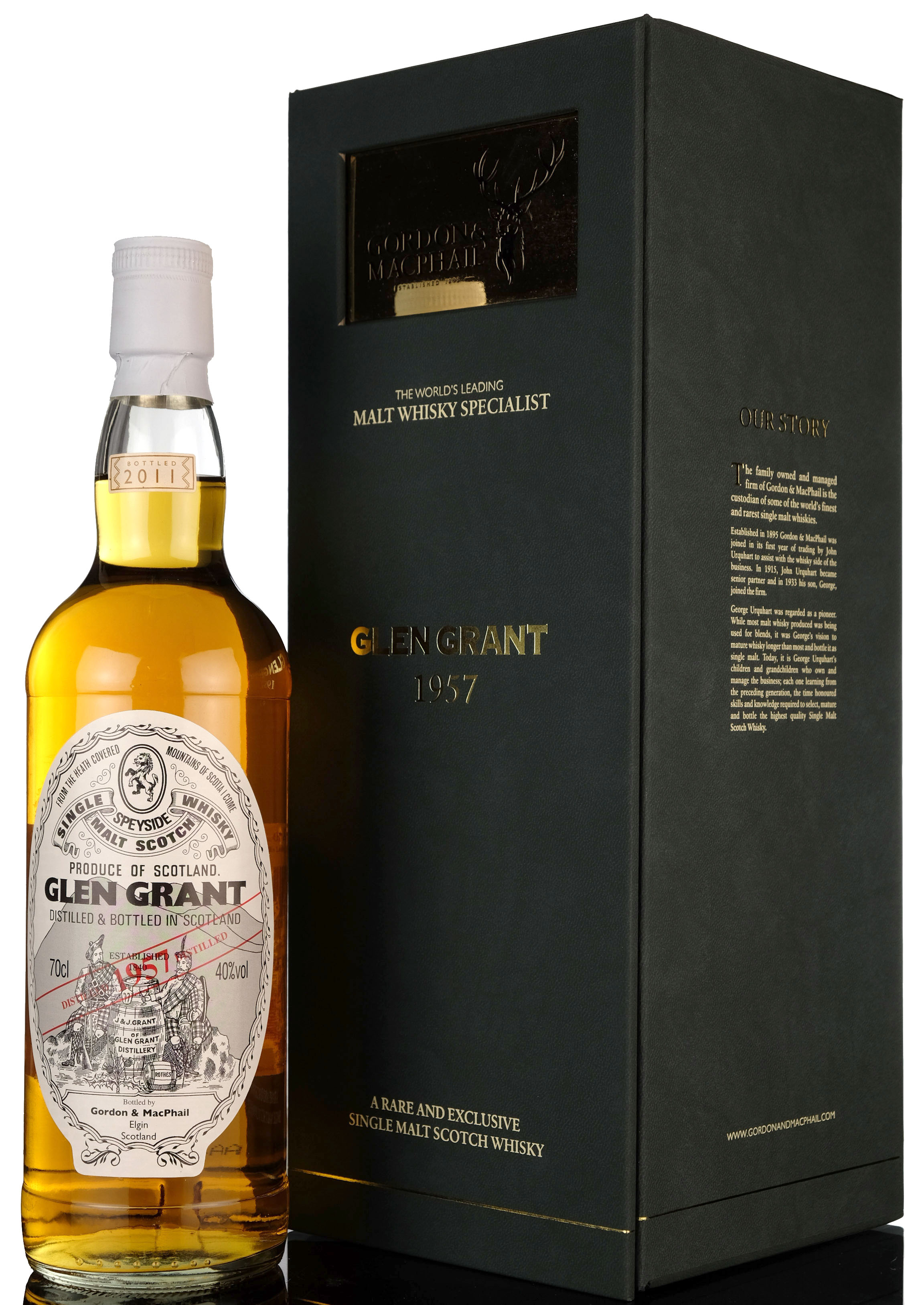 Glen Grant 1957 - 2011 Gordon Macphail Single Cask 3485 First Fill Sherry