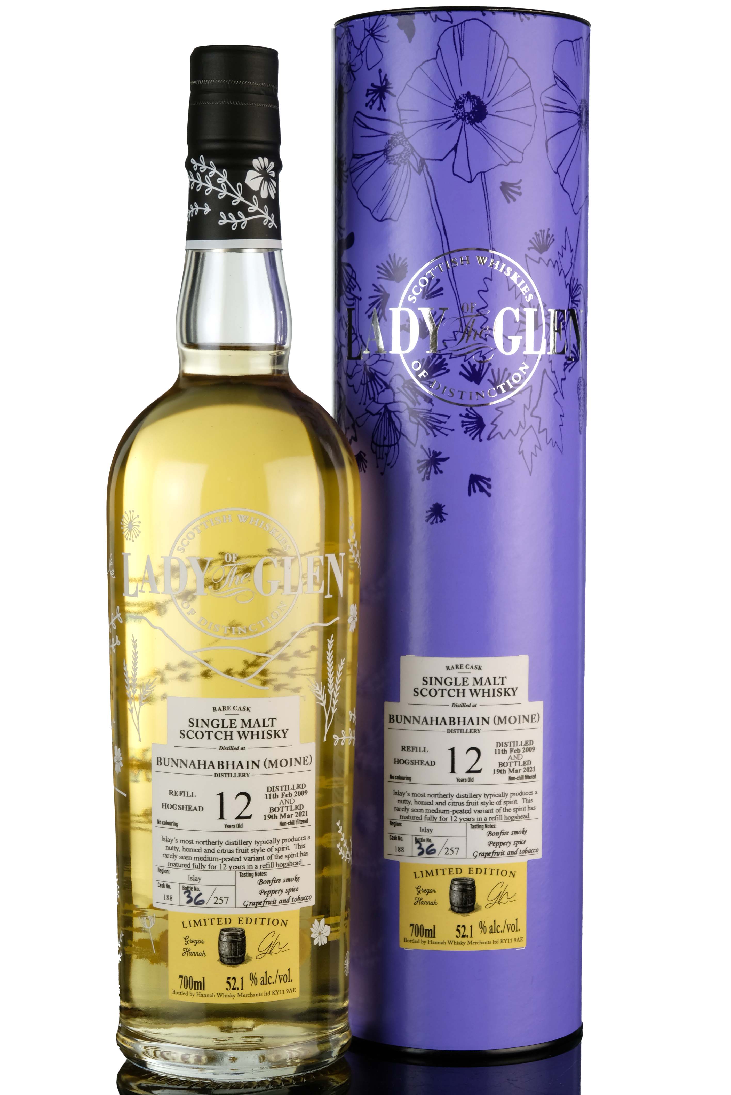 Bunnahabhain 20092021 12 Year Old Lady Of The Glen Single Cask 188