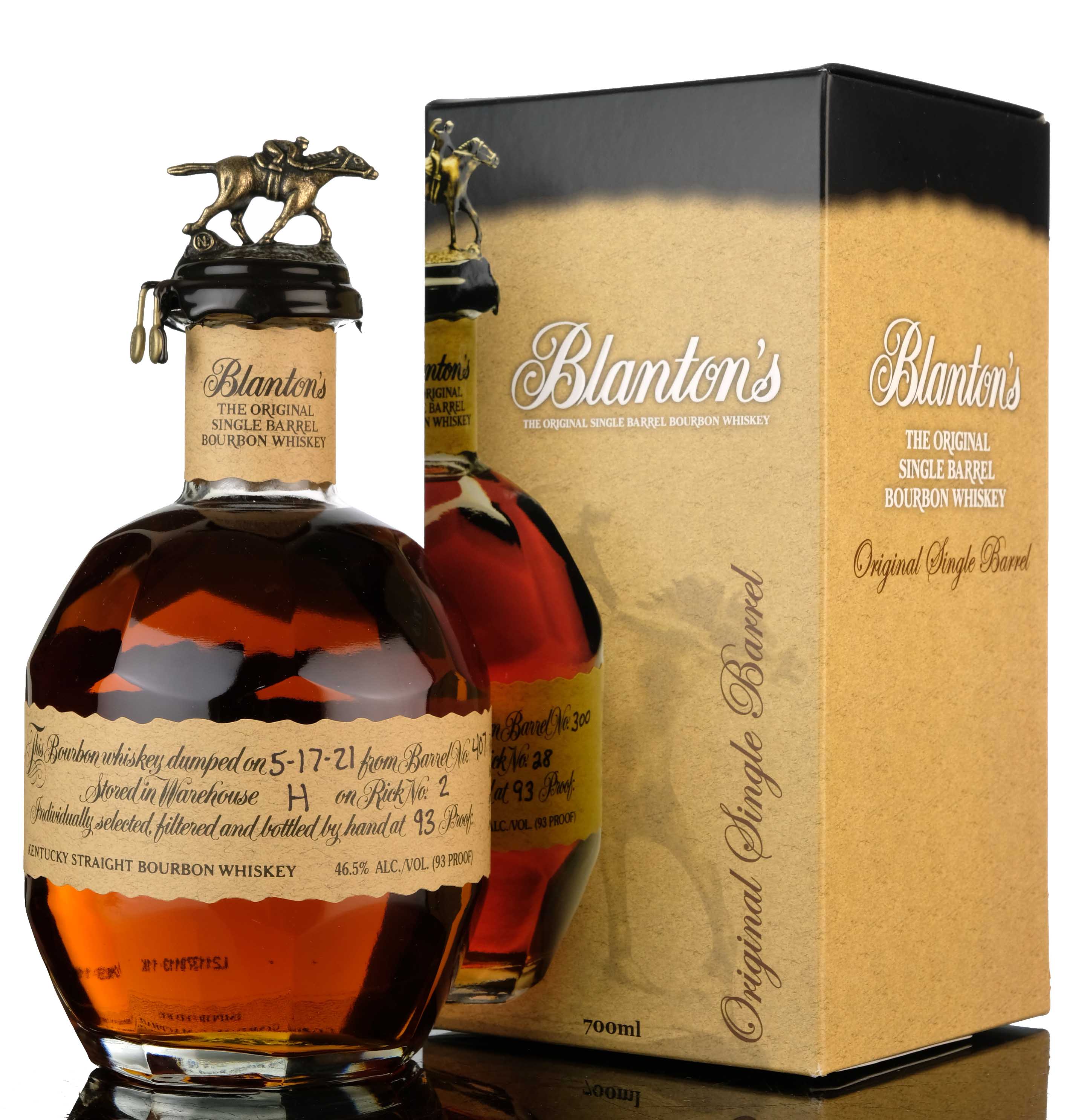 Blantons Original - Barrel 407 - Kentucky Straight Bourbon Whiskey
