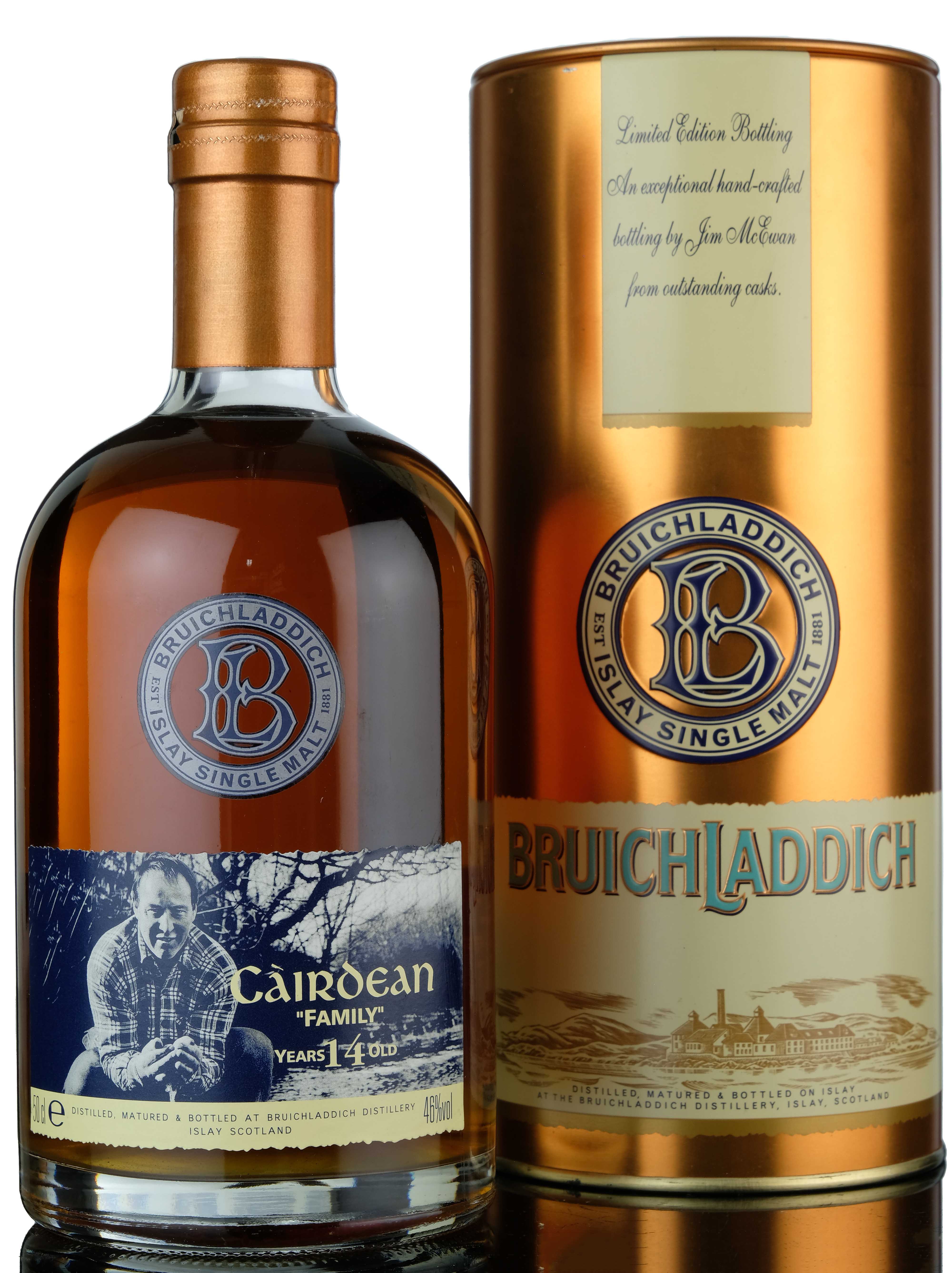 Bruichladdich 1989-2003 - 14 Year Old - Cairdean Family