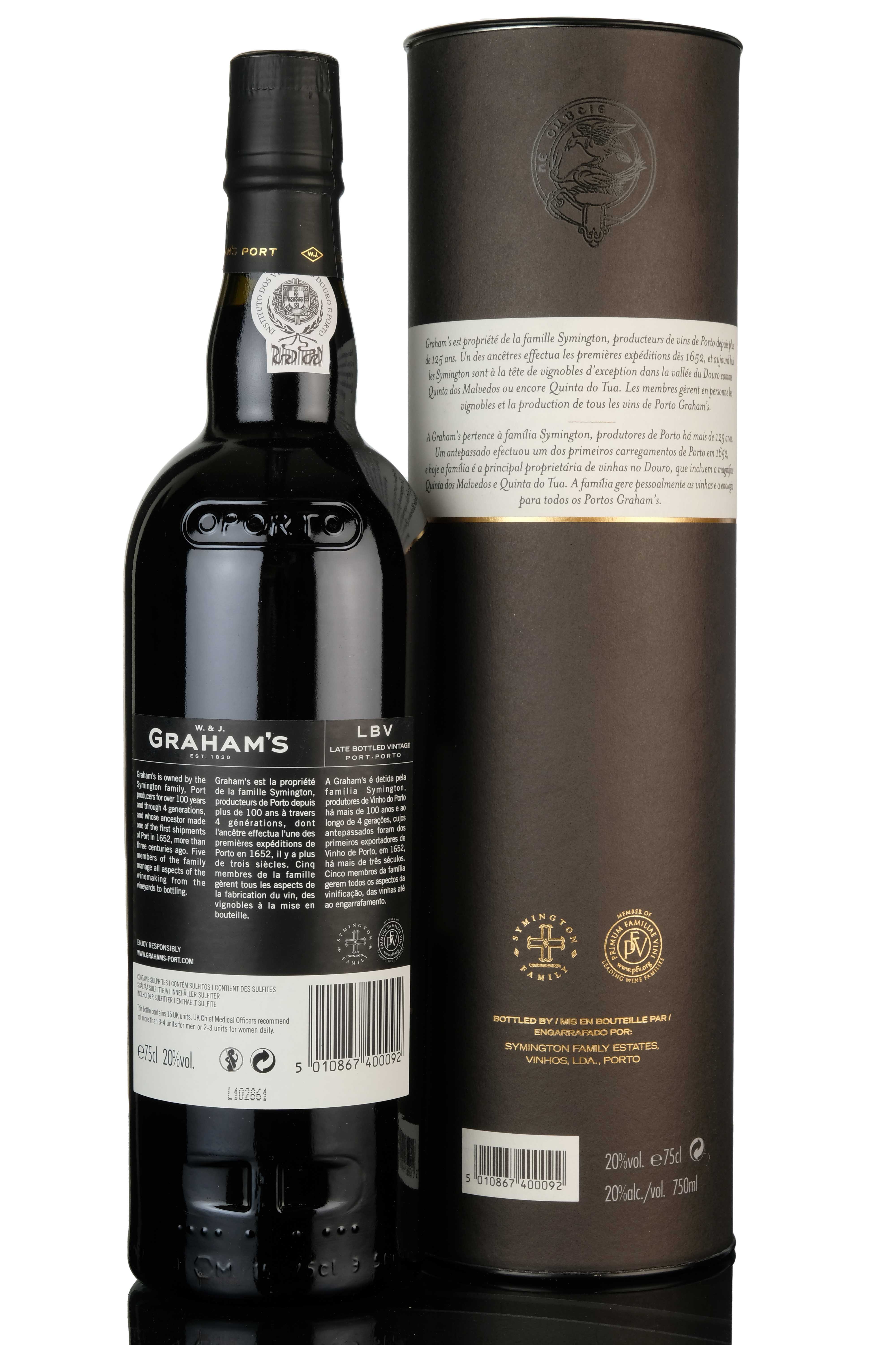Grahams 2005 Vintage Port Bottled 2010