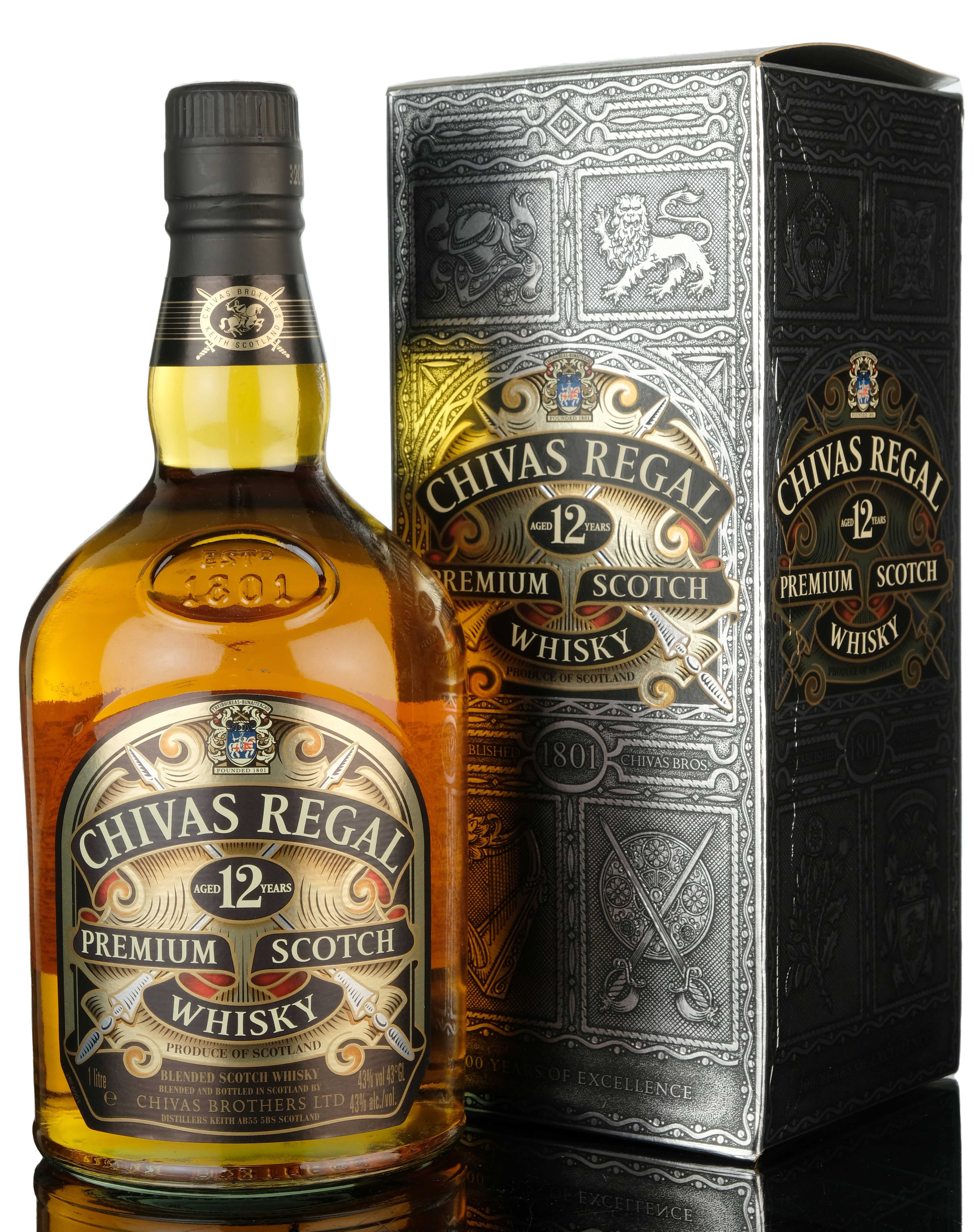 Chivas Regal 12 Year Old - Celebrating 200 Years - 1 Litre
