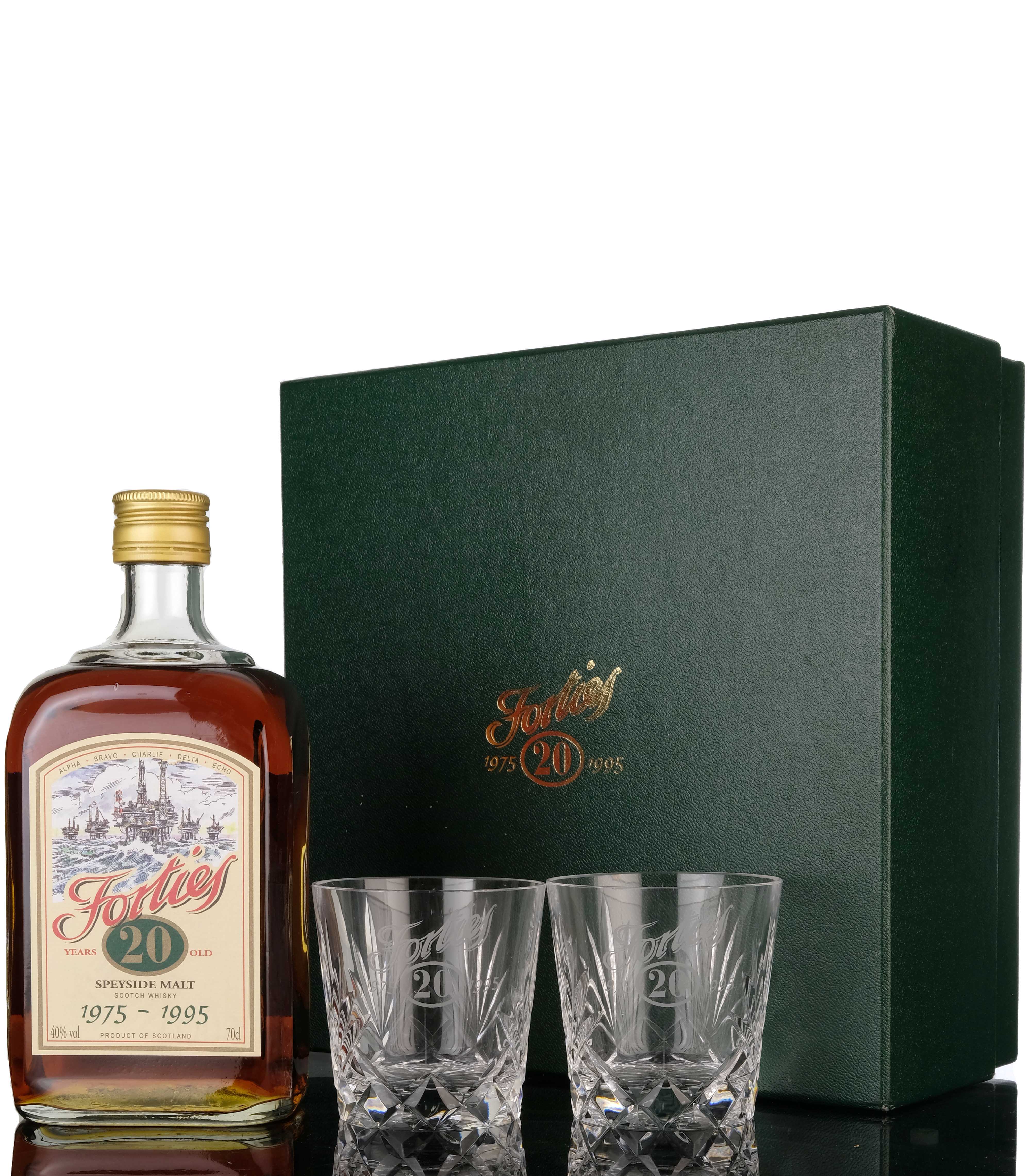 Glenfarclas Forties 1975-1995 - 20 Year Old - BP Oil