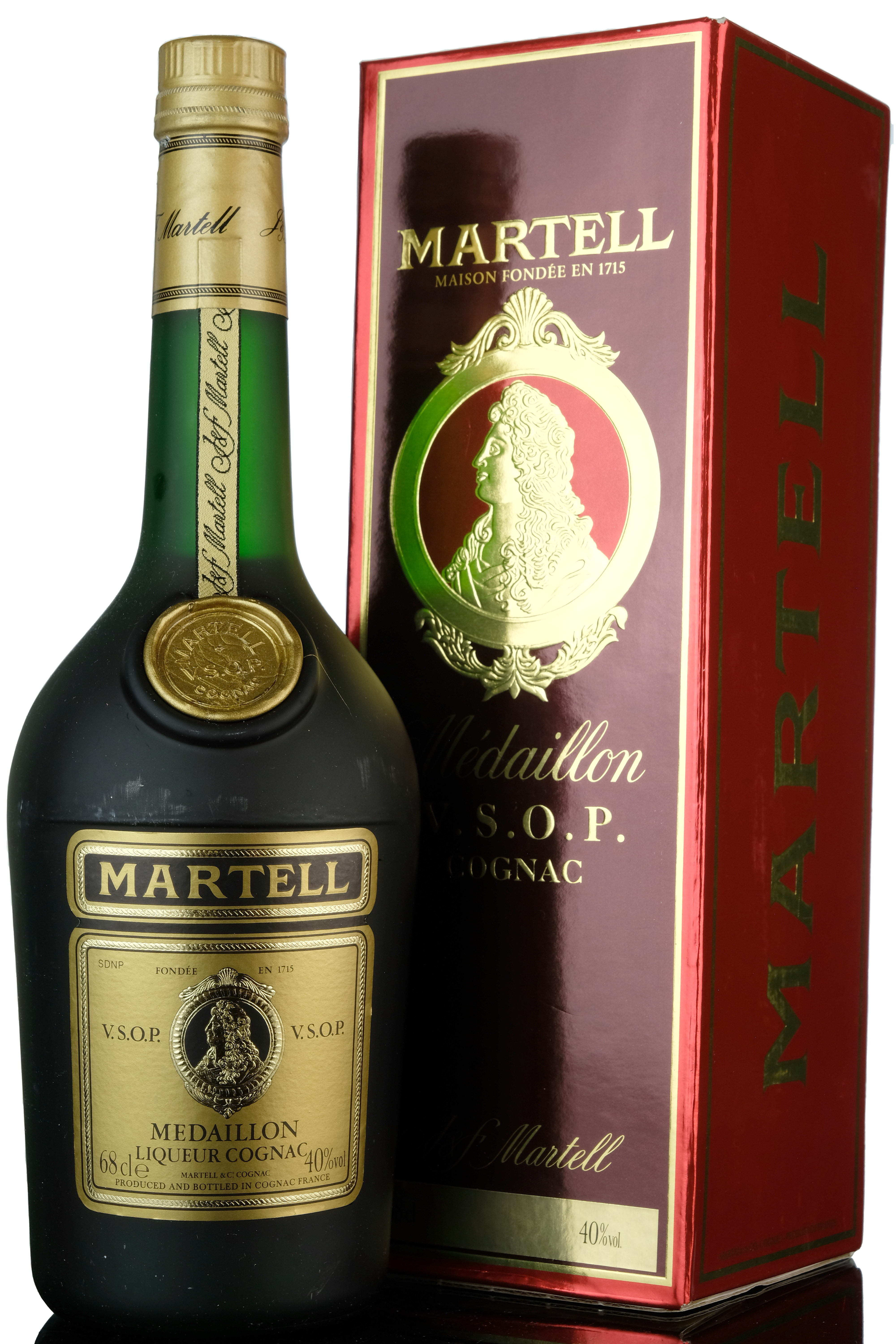 Martell VSOP Medaillon Liqueur Cognac - 1980s