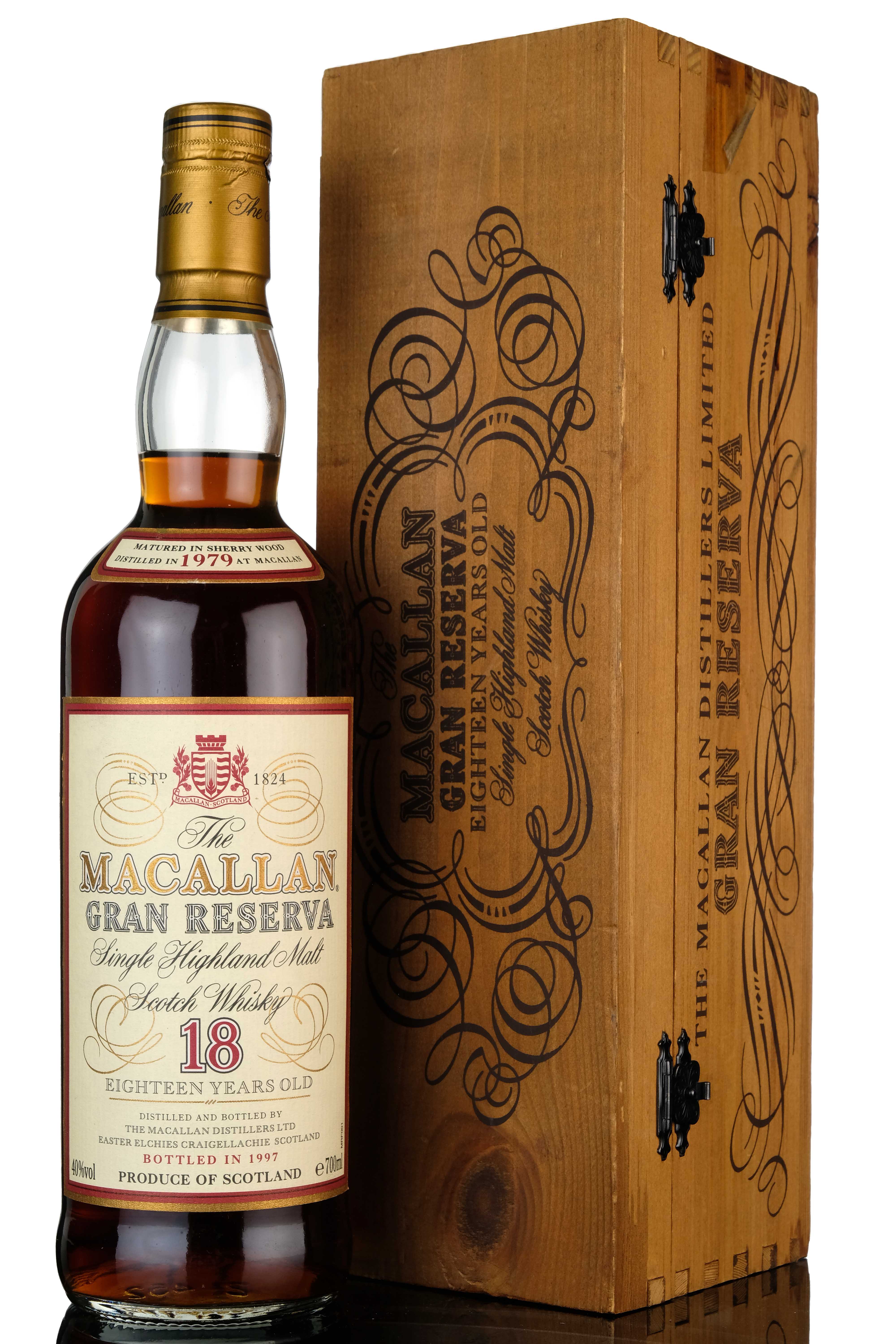 Macallan 1979-1997 - 18 Year Old - Gran Reserva