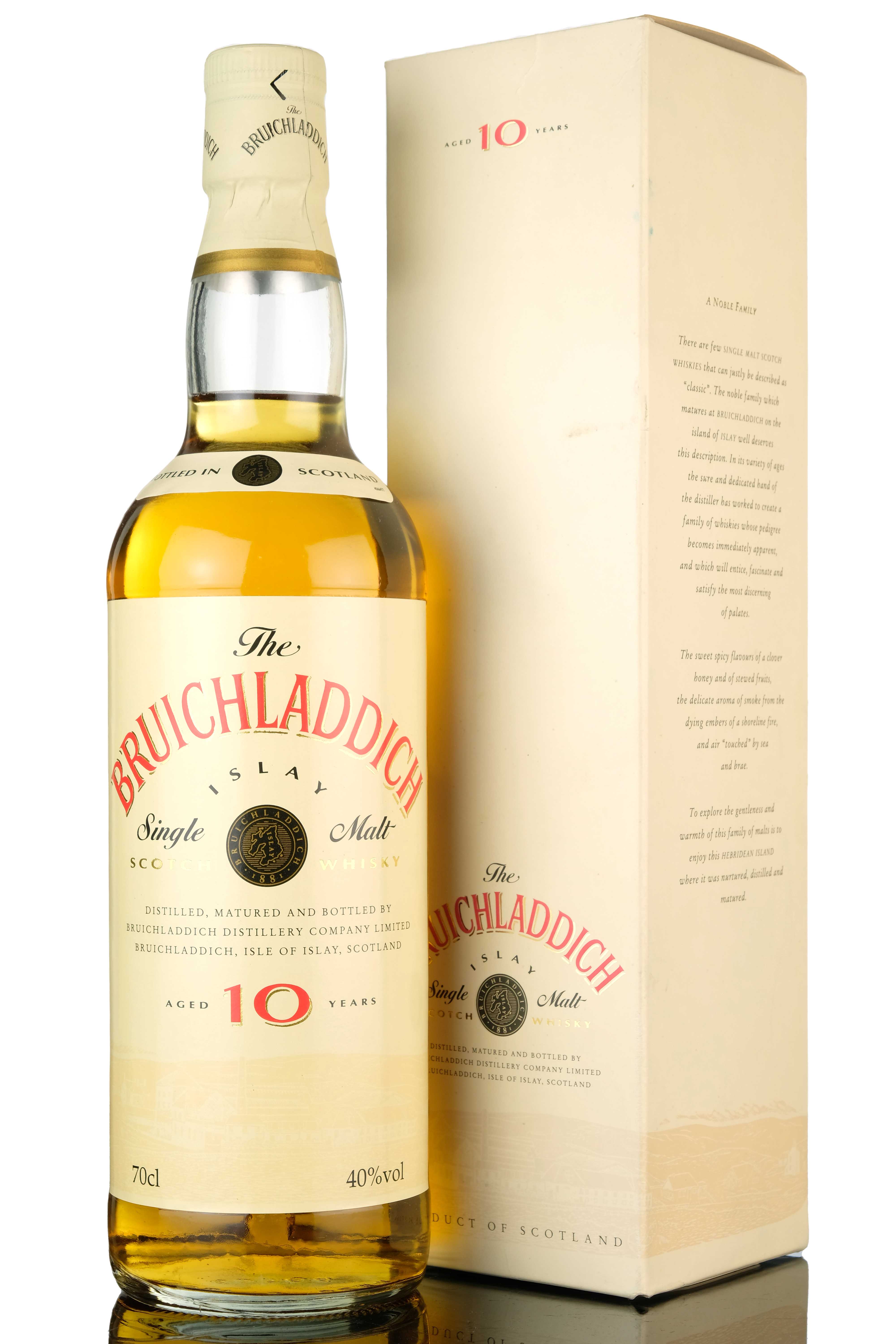 Bruichladdich 10 Year Old - 1990s