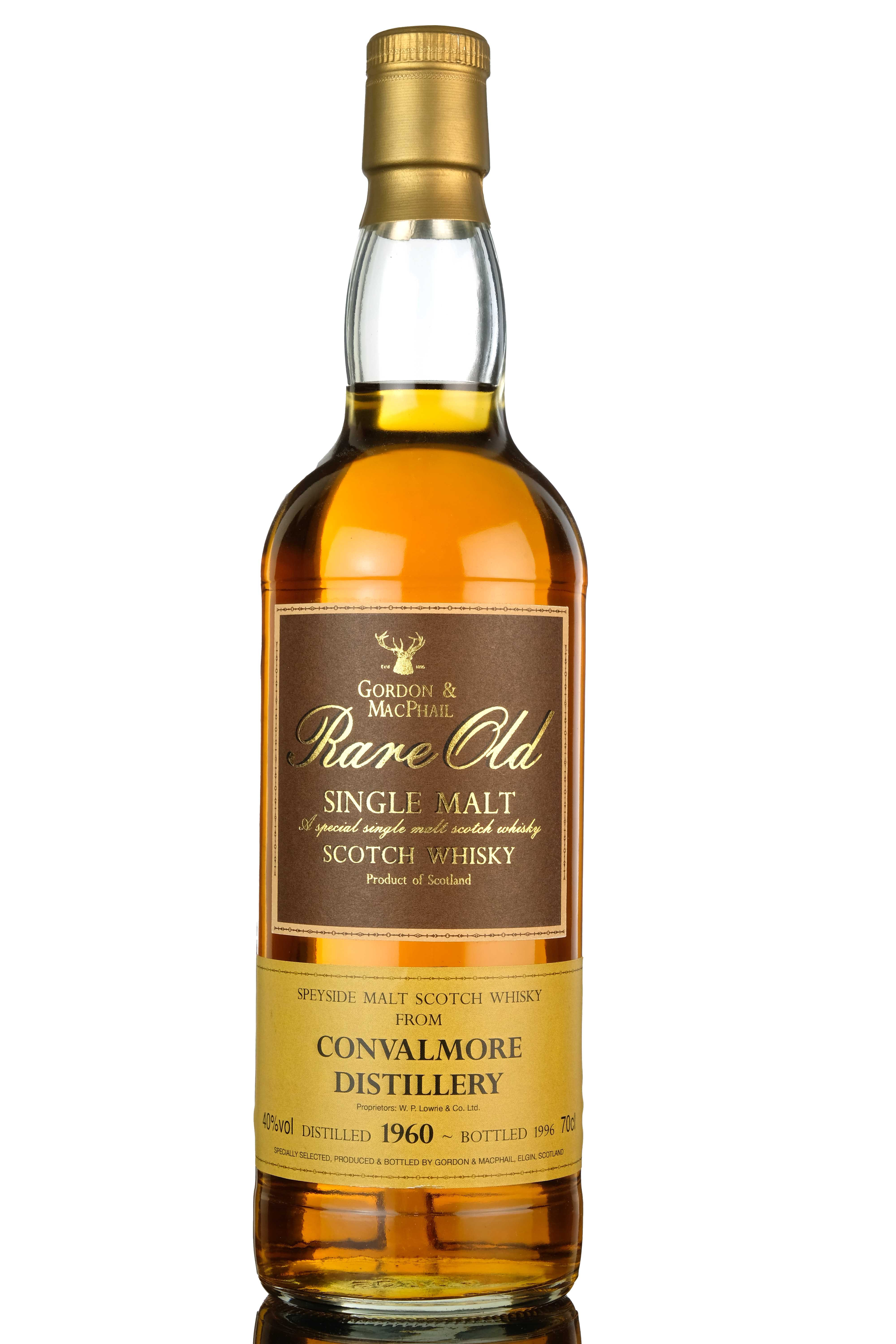 Convalmore 1960-1996 - Rare Old - Gordon & MacPhail