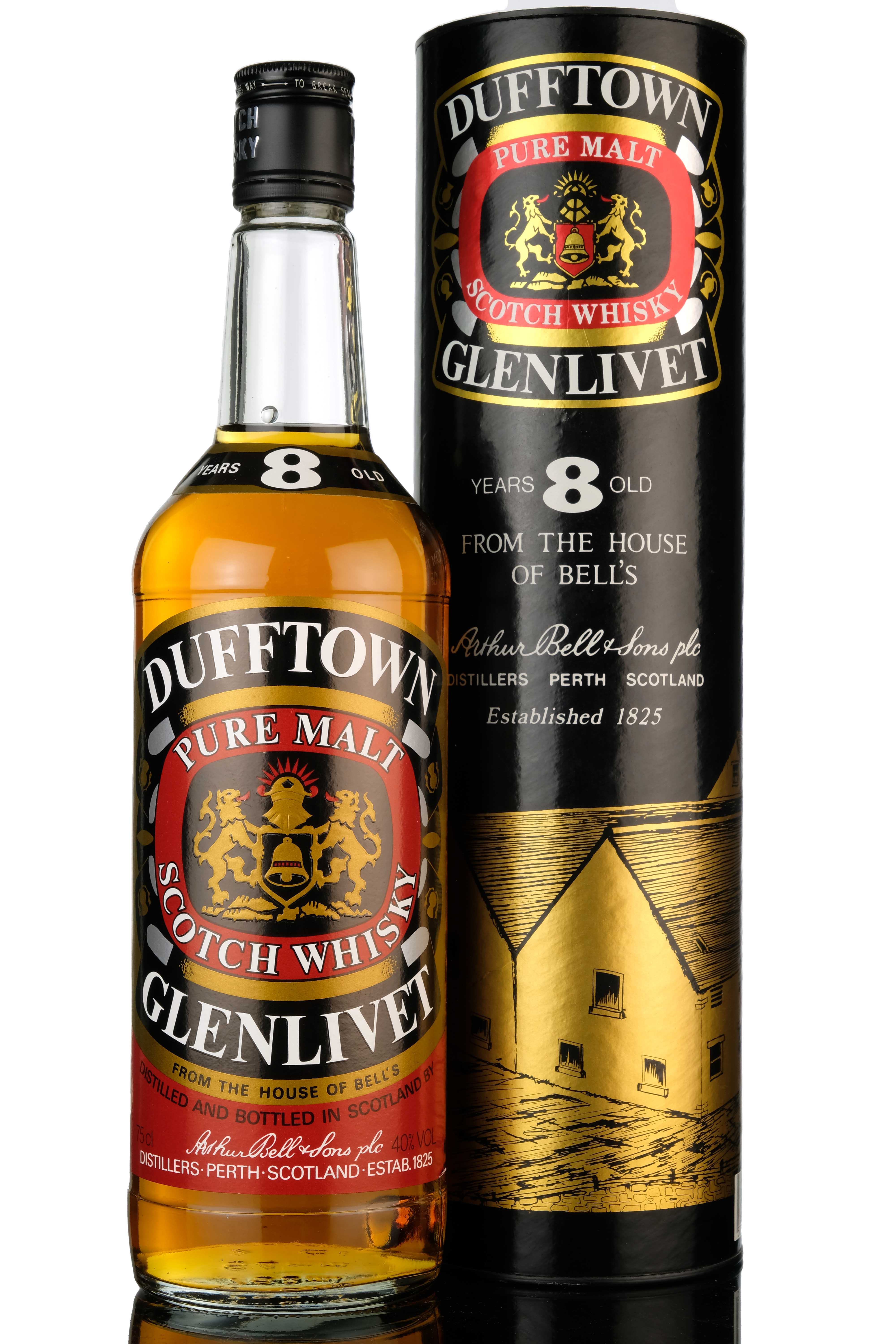 Dufftown-Glenlivet 8 Year Old - 1980s