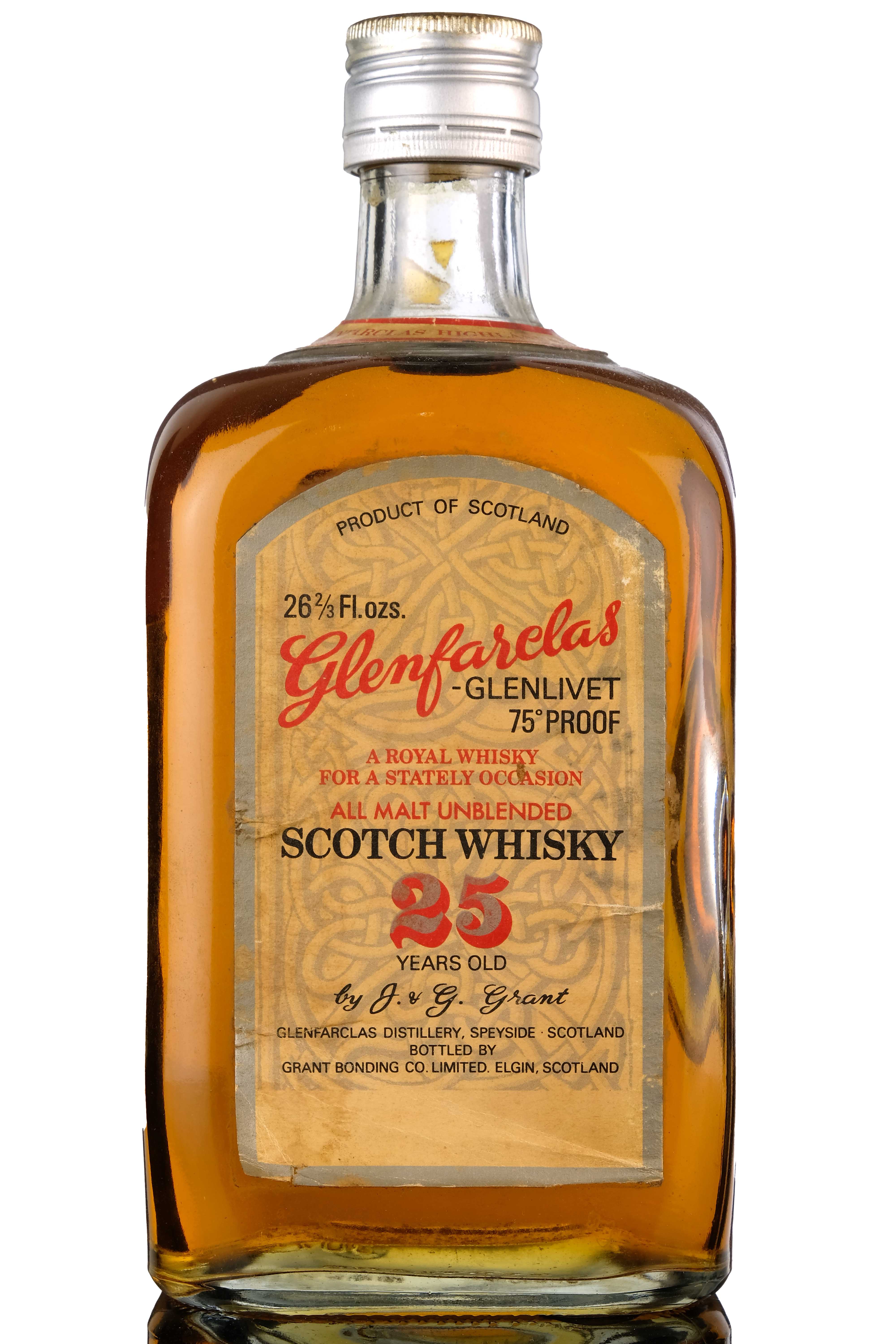 Glenfarclasglenlivet 25 A Royal Whisky For A Stately Occasion 1970s