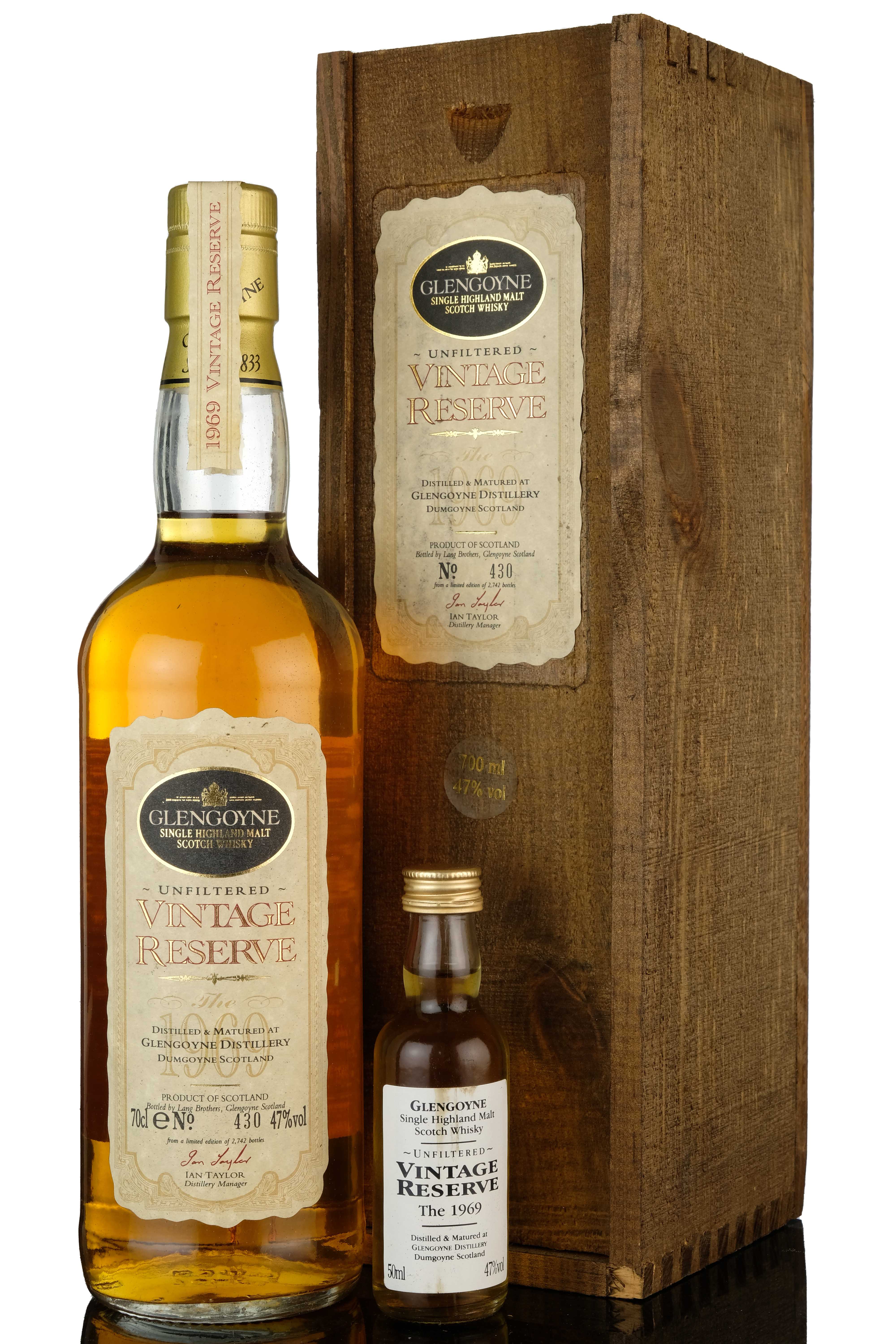 Glengoyne 1969 Vintage Reserve With Miniature